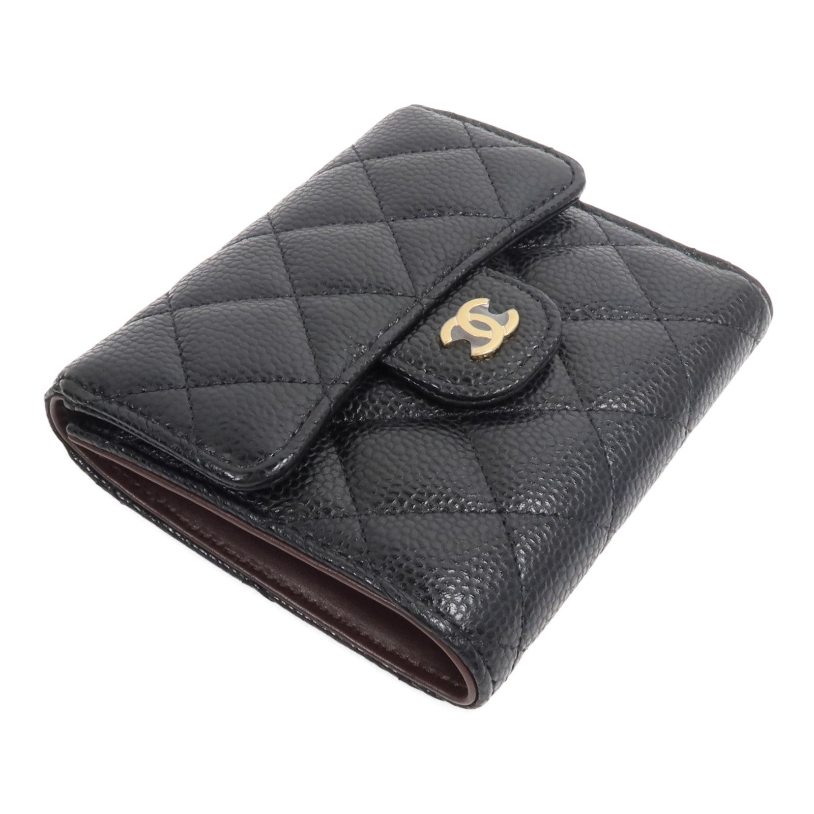 CHANEL 牛皮皮革Classic Small Flap Wallet錢包