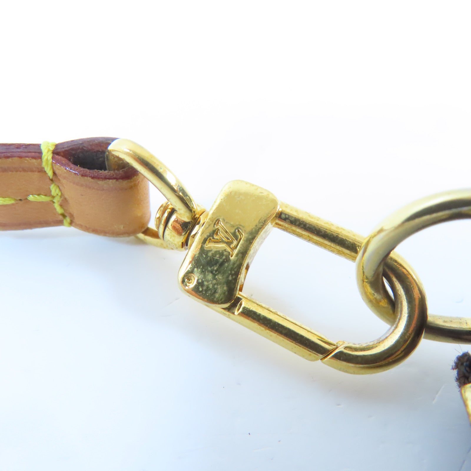 LOUIS VUITTON Monogram Pochette Accessoires金扣肩背袋啡色