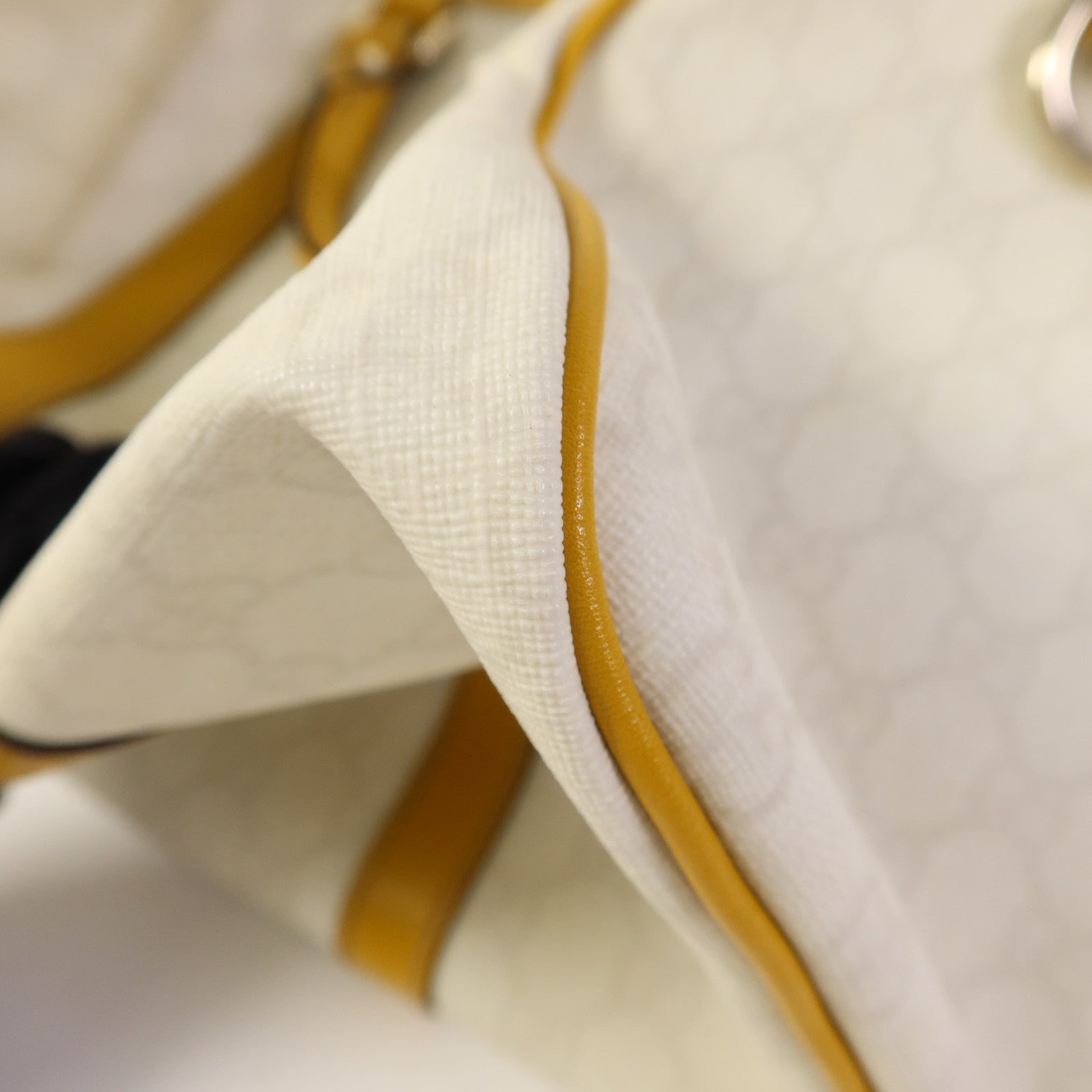 GUCCI 塗層帆布Boston Bag金扣手挽袋