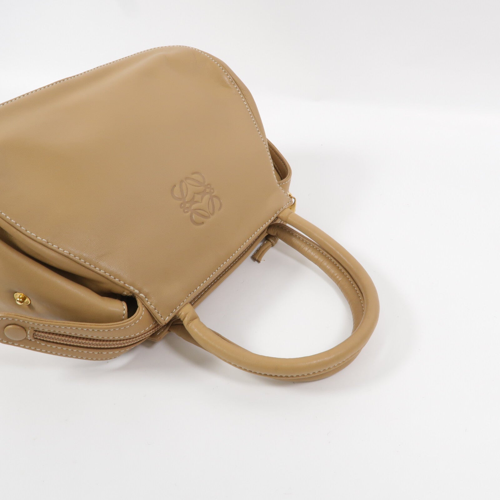 LOEWE 牛皮皮革Vintage Hand Bag手挽袋