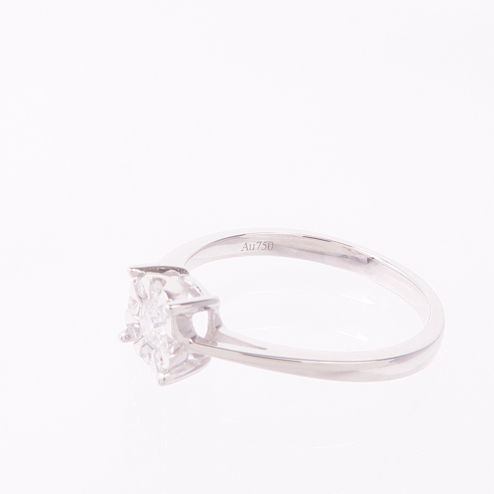 JEWELRY 18K白金Diamond Ring鑽石戒指US#6
