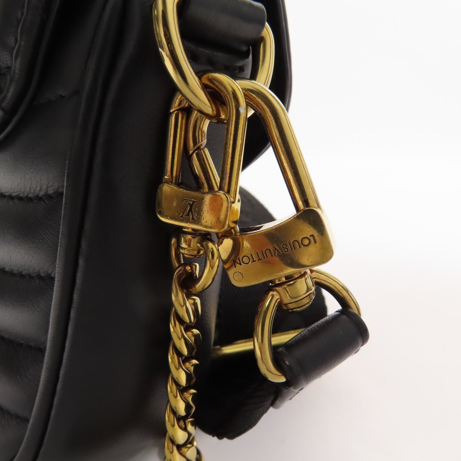 LOUIS VUITTON 牛皮皮革New Wave金扣手挽肩背兩用袋
