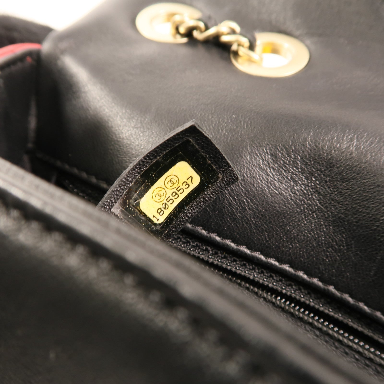 CHANEL 羊皮皮革Chain Shoulder鏈帶肩背袋