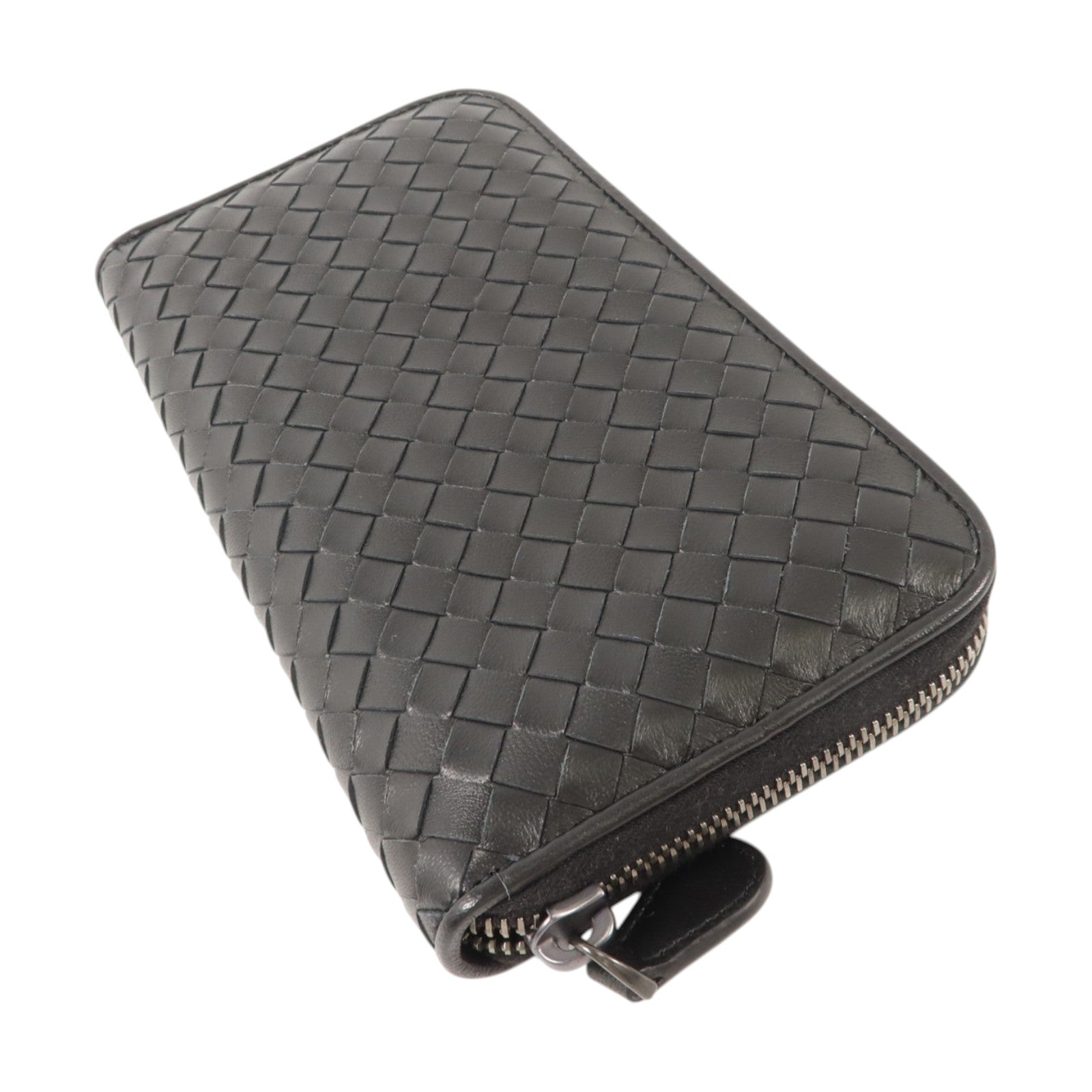BOTTEGA VENETA 羊皮皮革Zipper Long Wallet長錢包