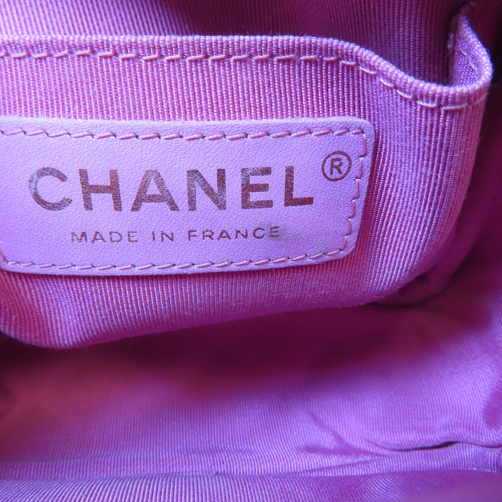 CHANEL 【激減優惠】菱格Caviar皮革Chain Shoulder Bag金扣鏈帶肩背袋粉紅色