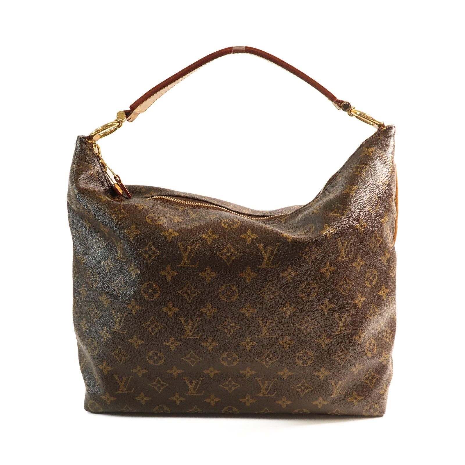 LOUIS VUITTON Monogram Sully MM金扣肩背袋