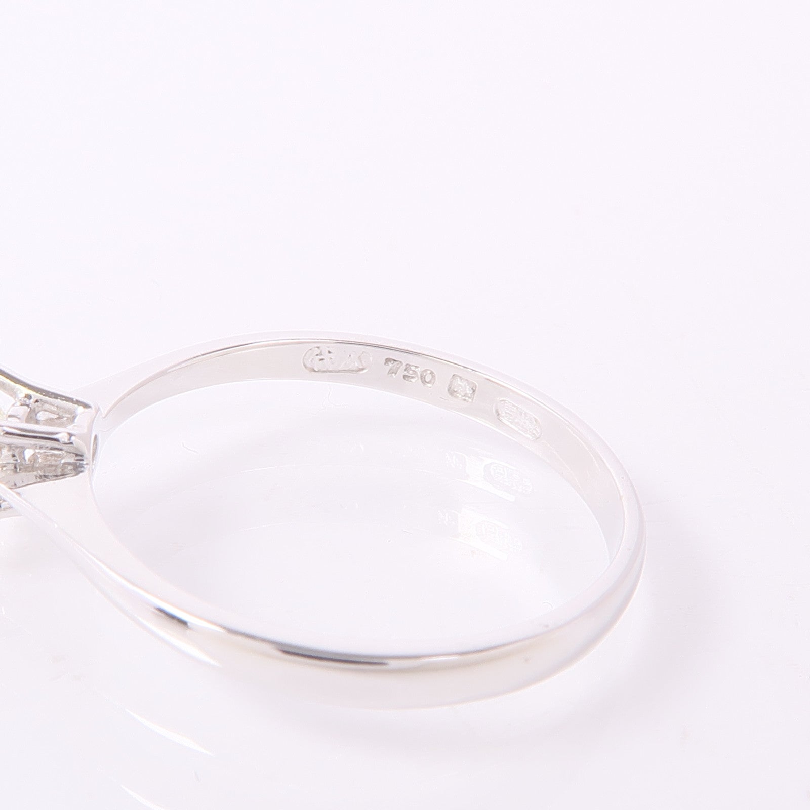 JEWELRY 18K白金Diamond Ring鑽石戒指US#6.25