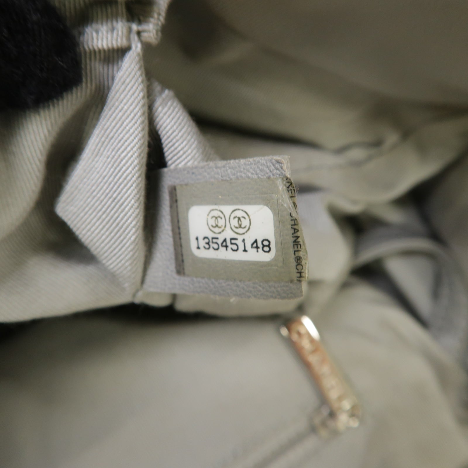 CHANEL **【激減優惠】牛仔布Chain Shouldre Bag銀扣鏈帶肩背袋藍色
