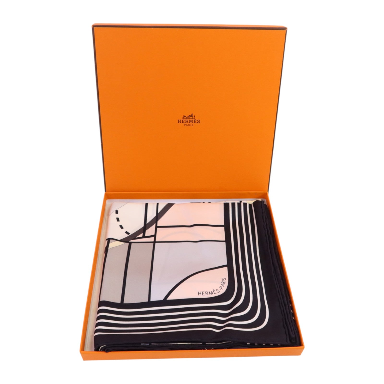 HERMES 絲質Scarf 90x90絲巾