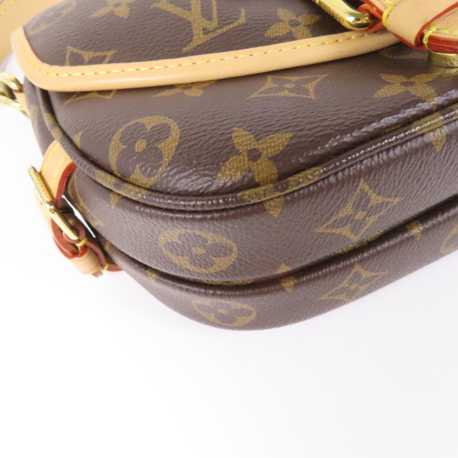 LOUIS VUITTON Monogram Saumur BB金扣手挽肩背兩用袋