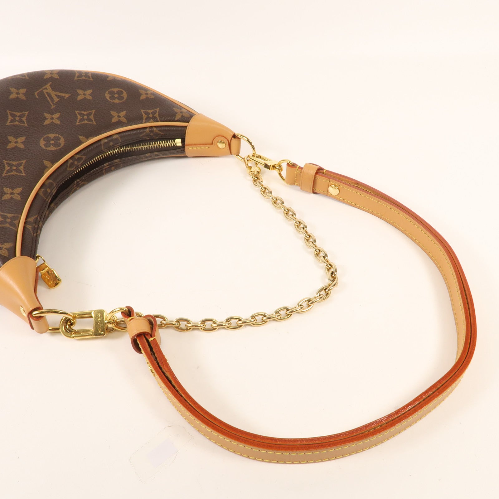 LOUIS VUITTON Monogram Loop金扣肩背袋