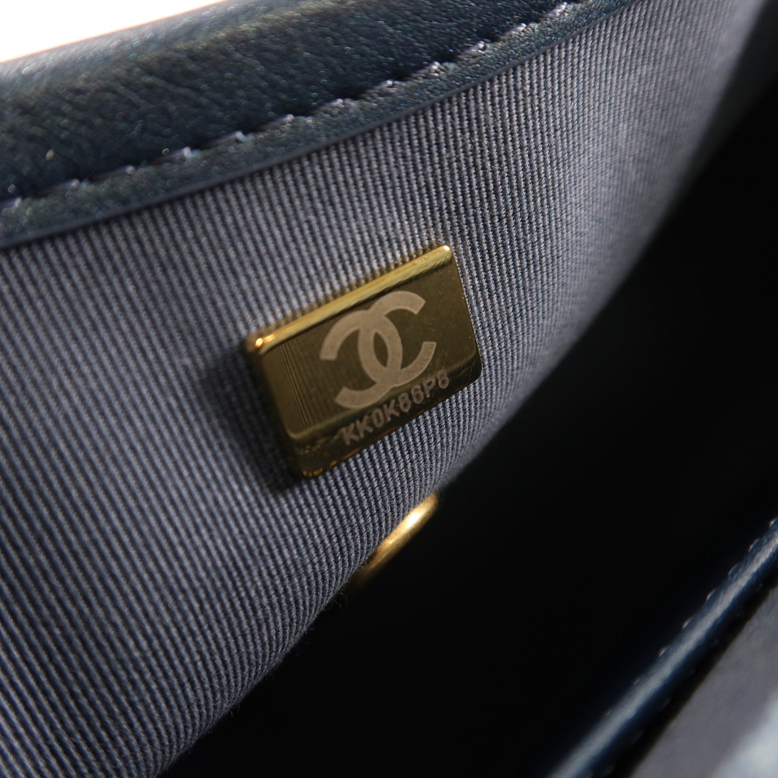 CHANEL【激減優惠】 牛仔布Messenger Bag金扣手挽肩背兩用袋