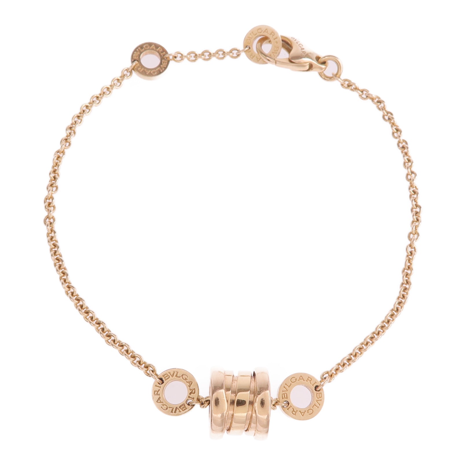 BVLGARI 18K玫瑰金B.zero1 Bracelet手鏈