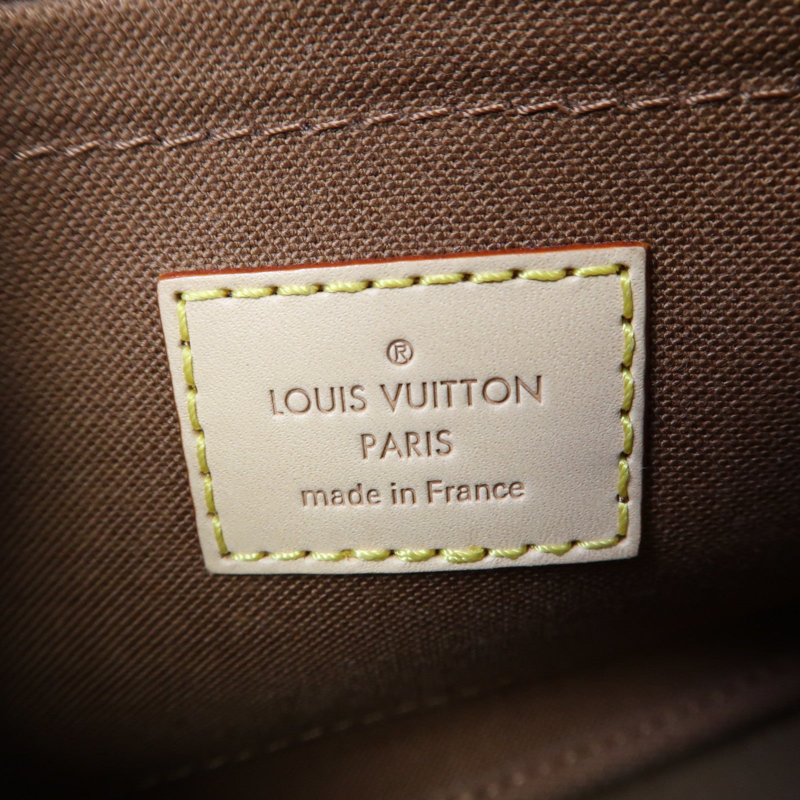 LOUIS VUITTON Monogram Multi Pochette Accessoires金扣肩背袋啡色