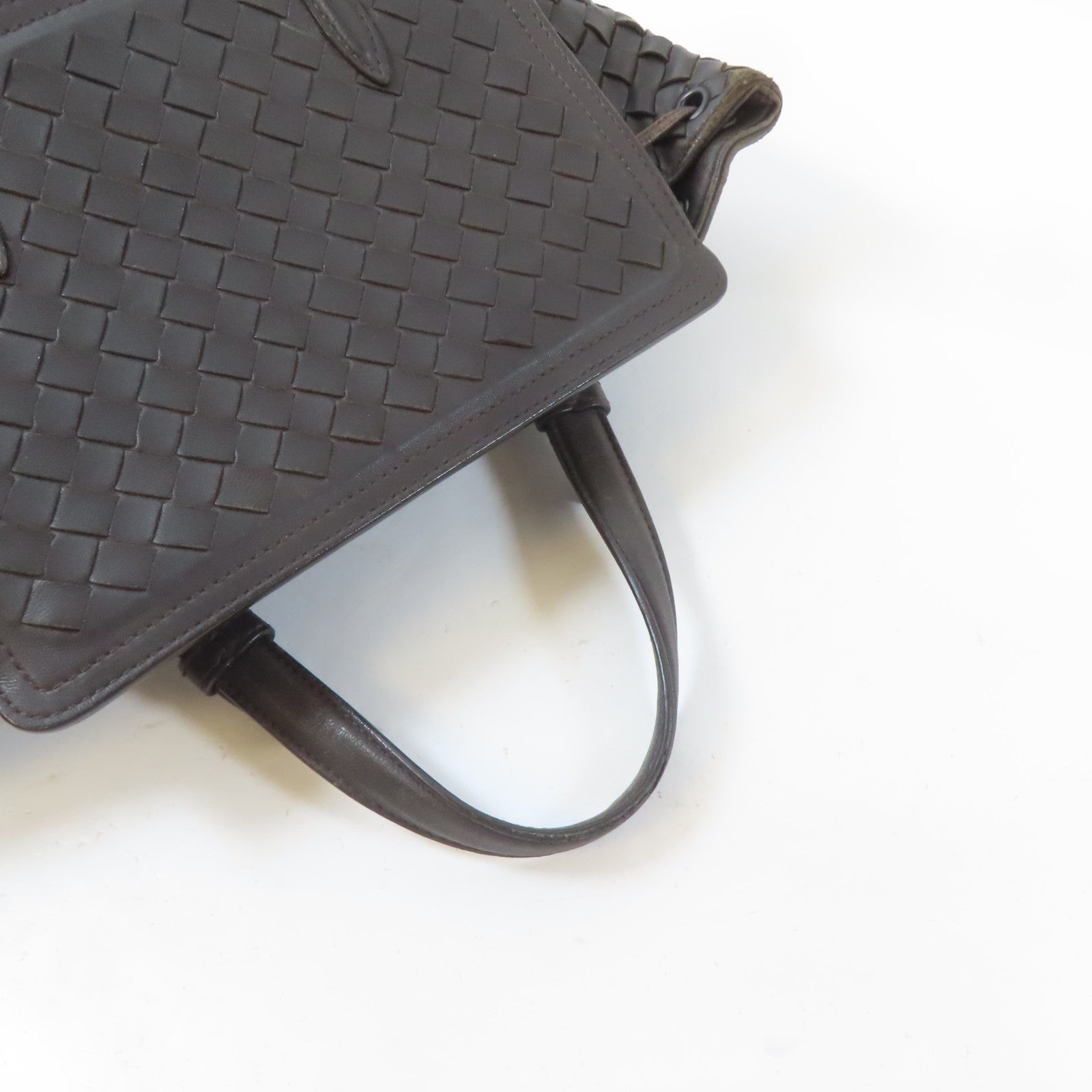 BOTTEGA VENETA 皮革Intrecciato Backpack背包啡色