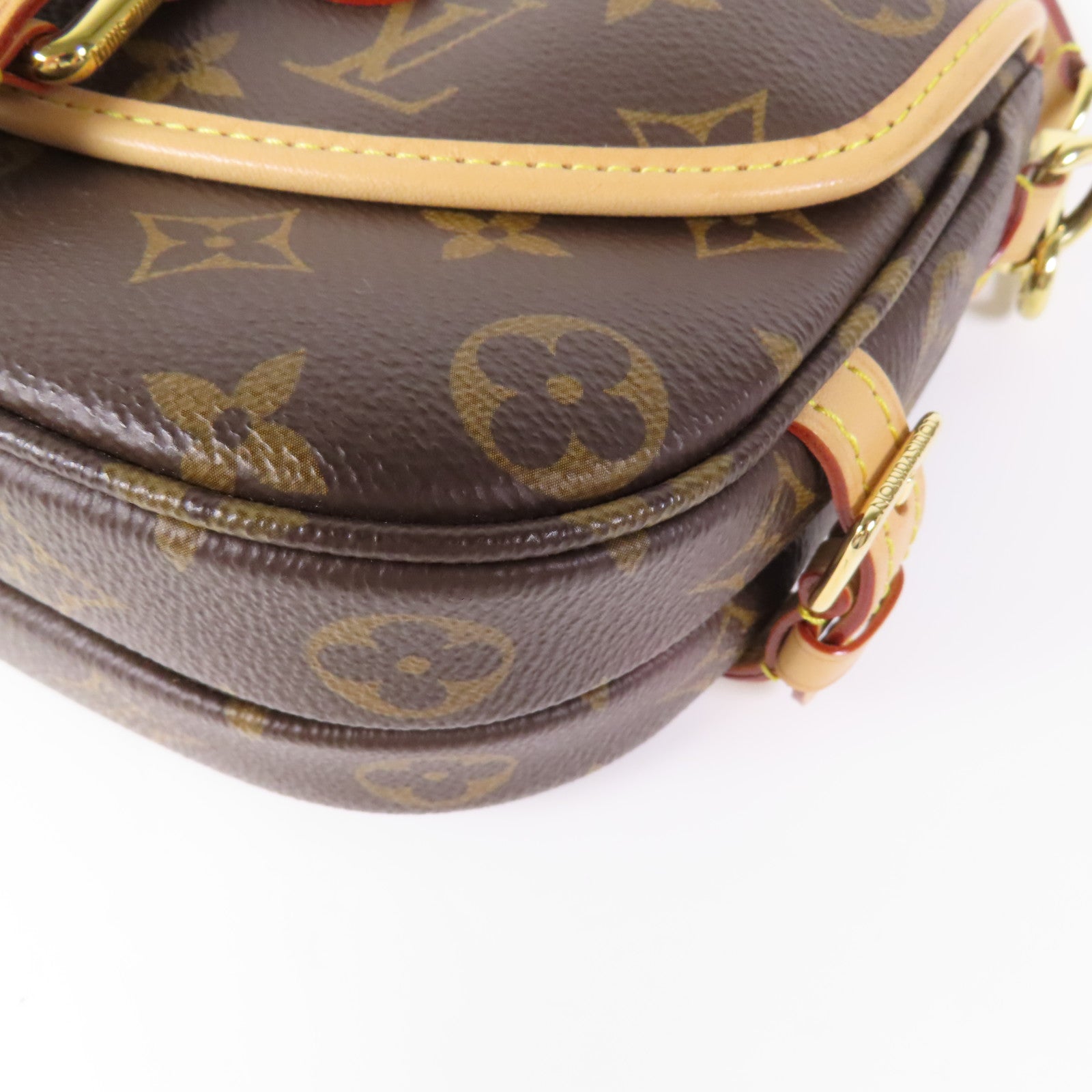 LOUIS VUITTON Monogram Saumur BB金扣手挽肩背兩用袋