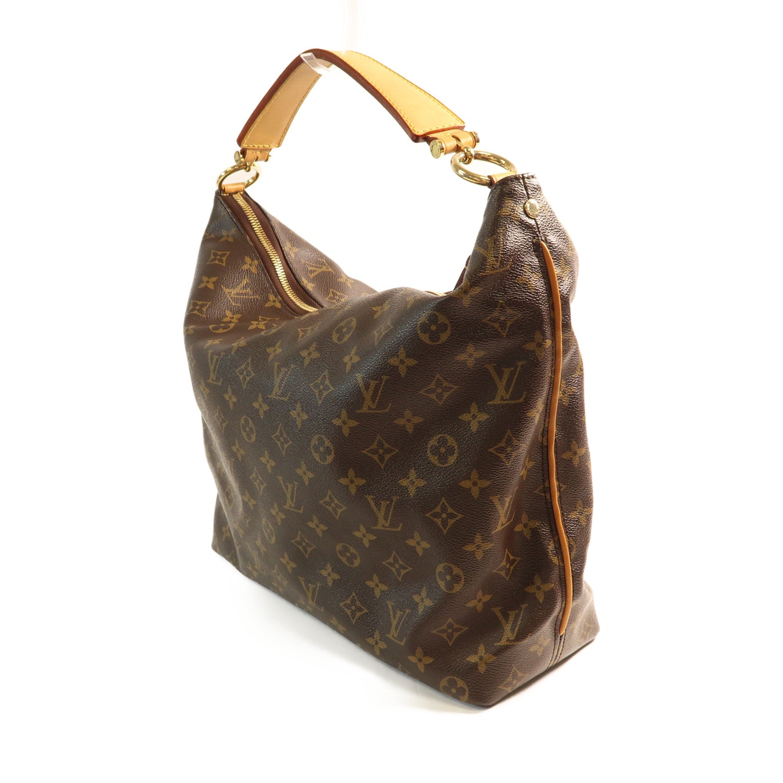 LOUIS VUITTON Monogram Sully MM金扣肩背袋