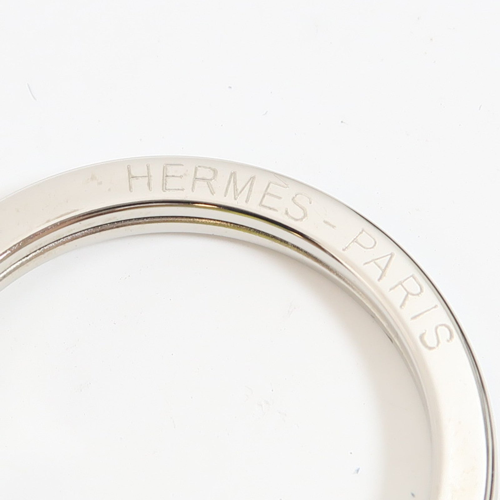 HERMES 【激減優惠】Swift皮革Carmen銀扣掛飾黃色