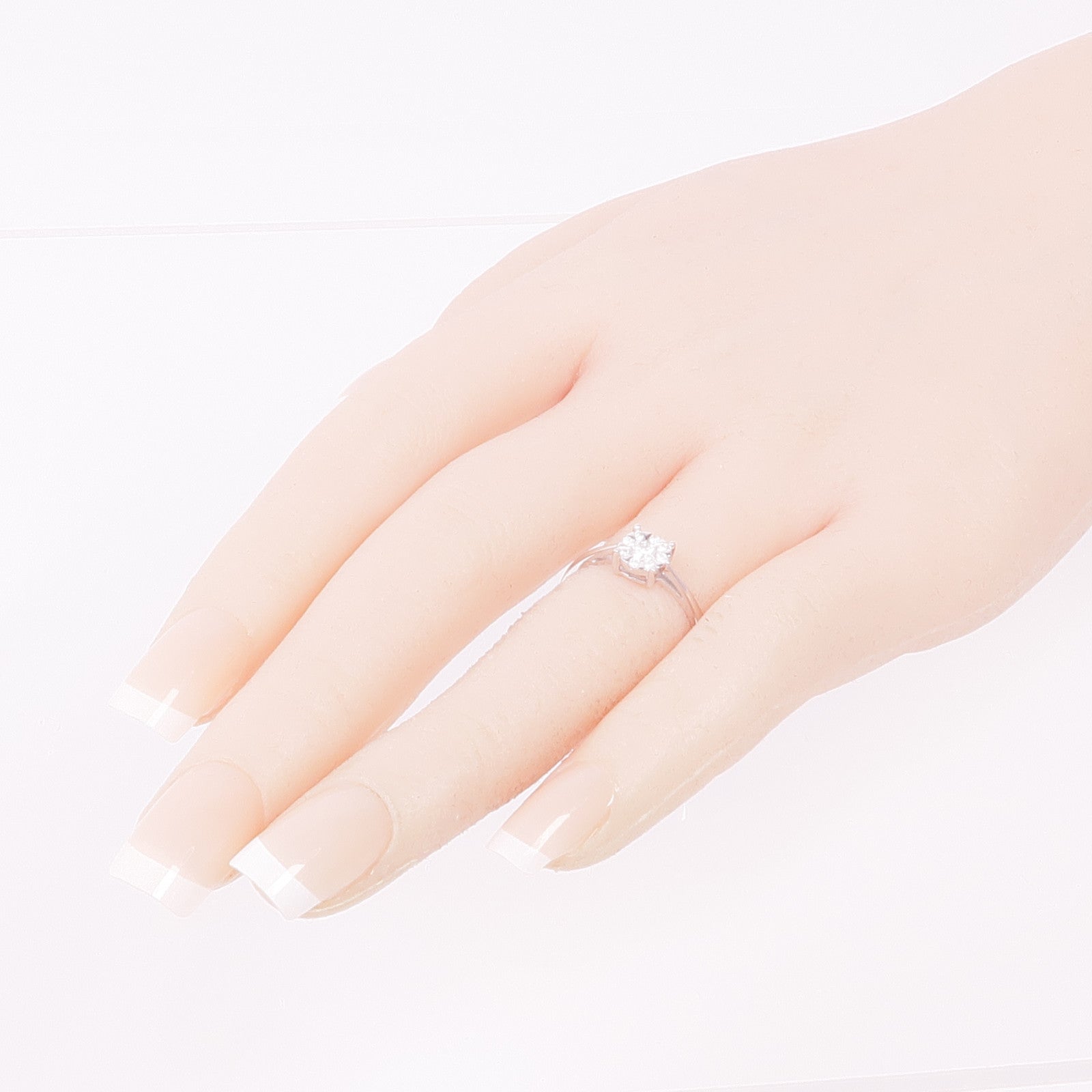 JEWELRY 18K白金Diamond Ring鑽石戒指US#6