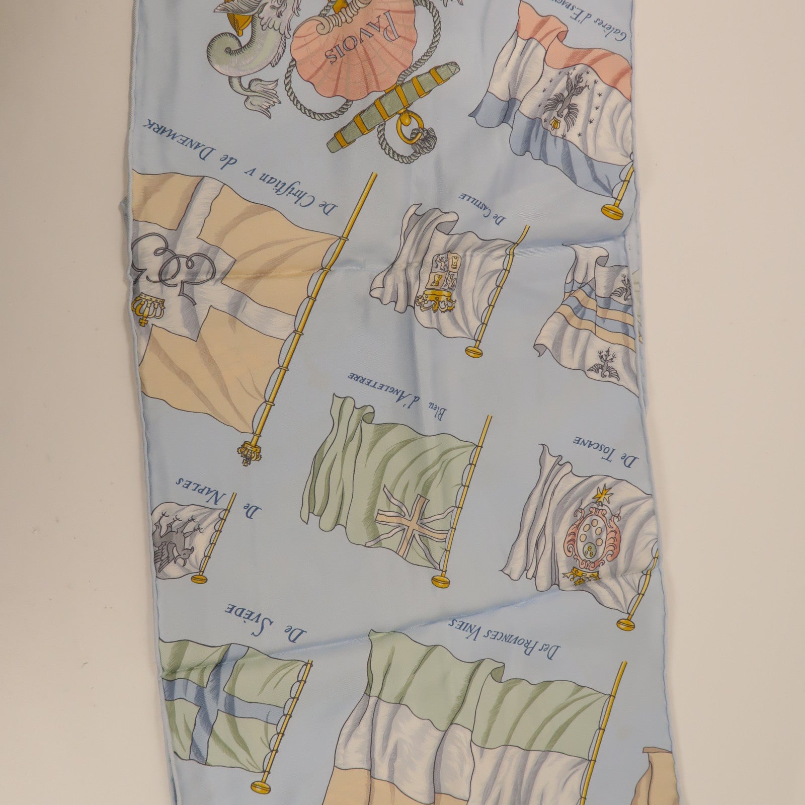 HERMES 絲質Scarf 絲巾