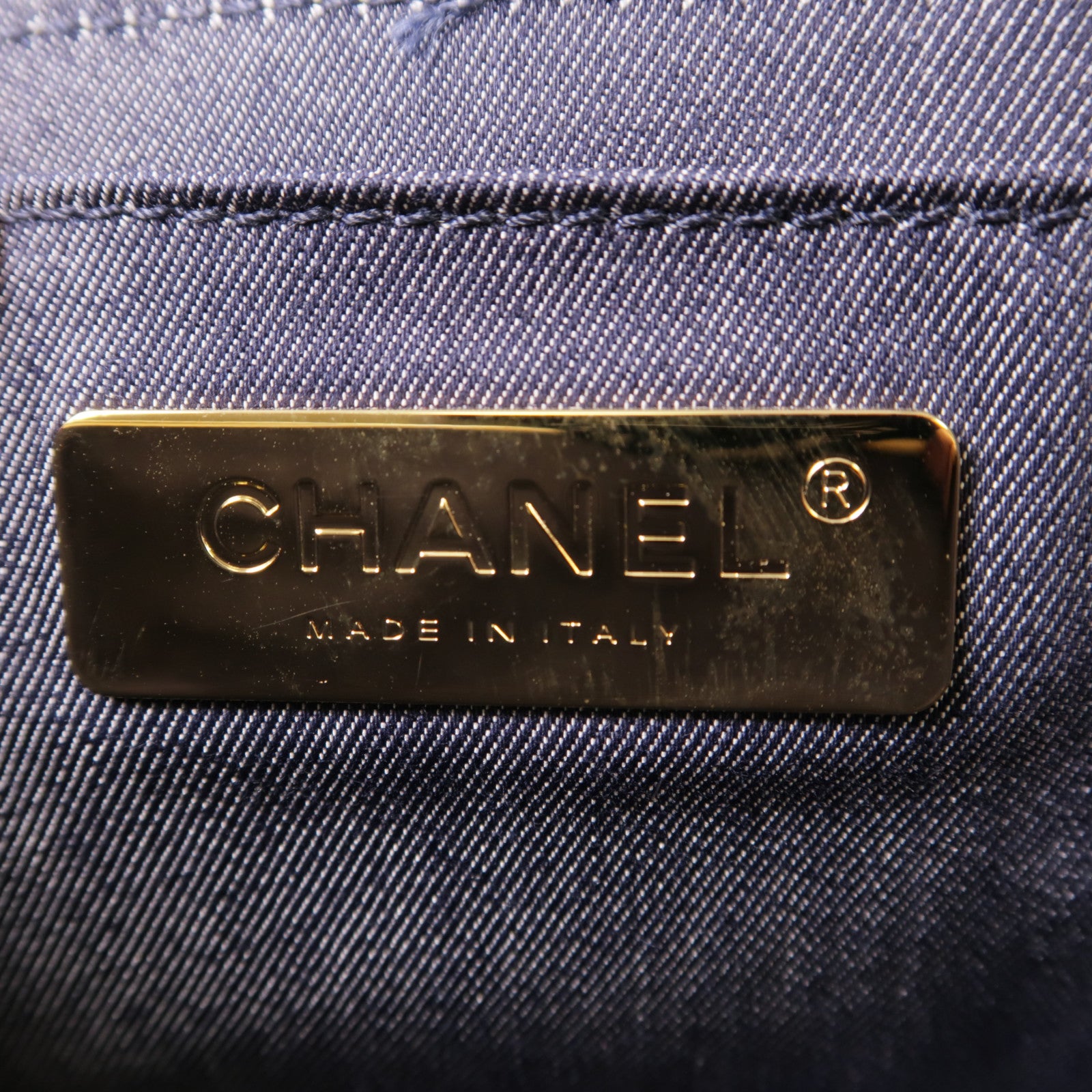 CHANEL 牛皮皮革Vanity Case金扣手挽肩背兩用袋