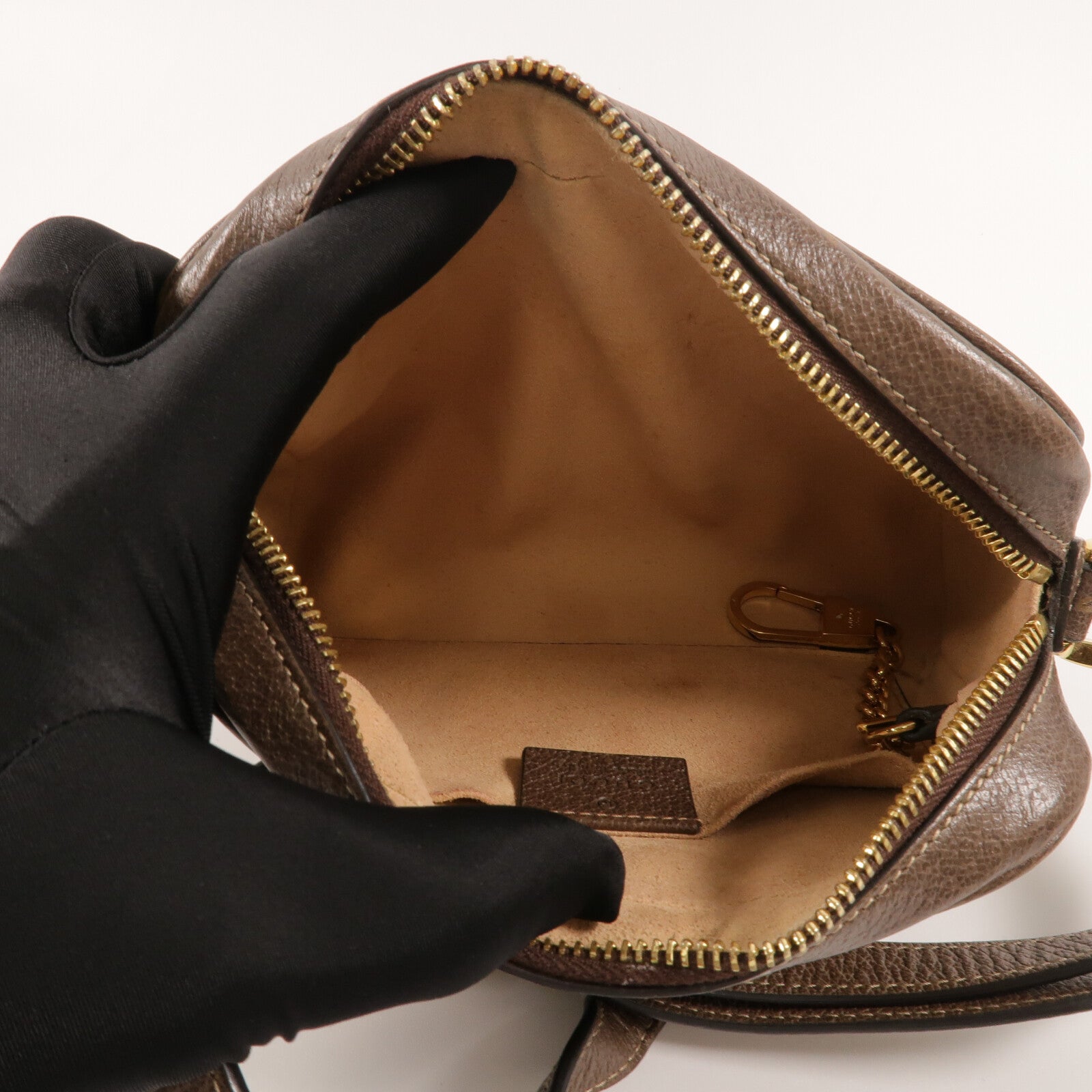GUCCI 塗層帆布Ophidia Mini肩背袋
