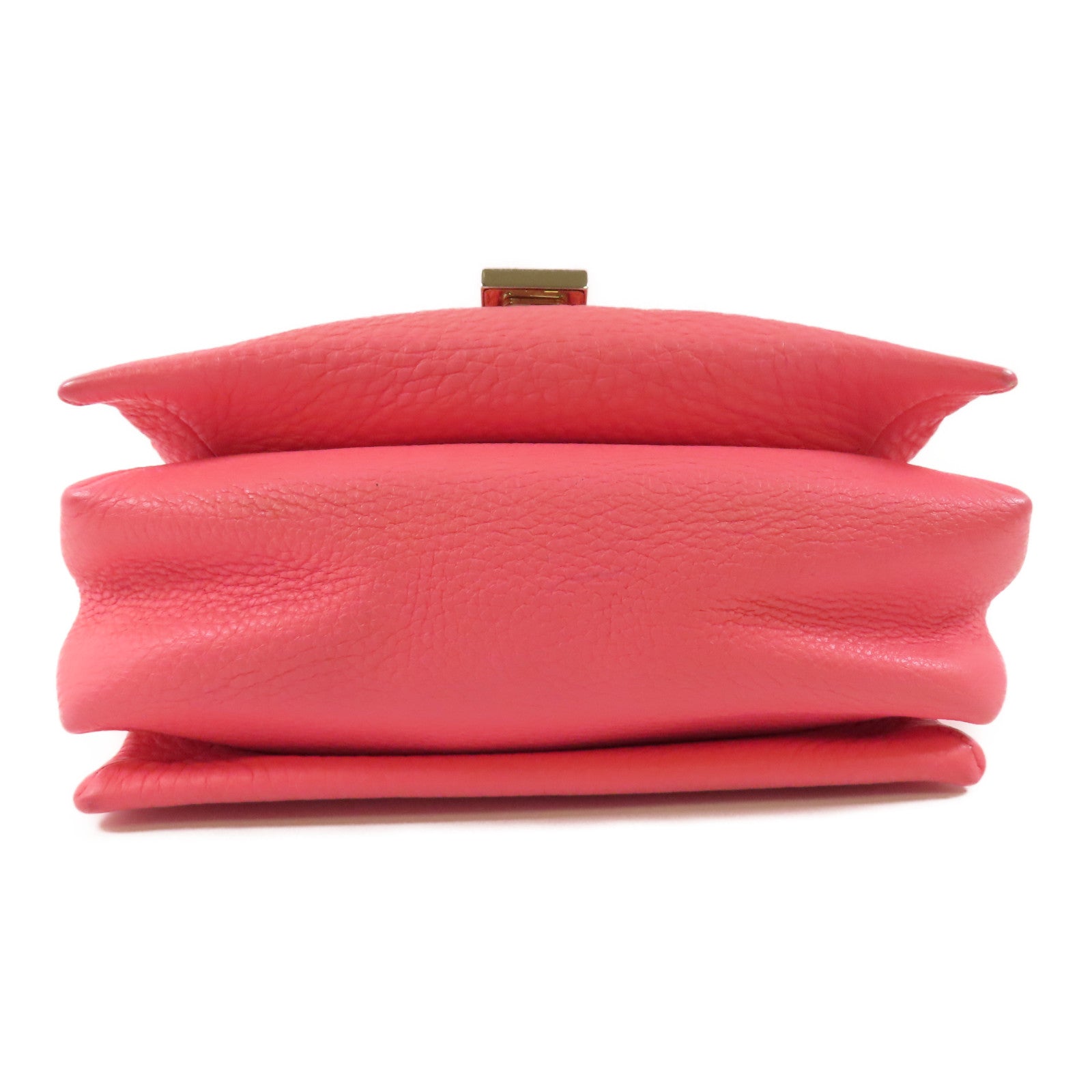 Valentino 【激減優惠】牛皮皮革Chain Shoulder Bag金扣鏈帶肩背袋