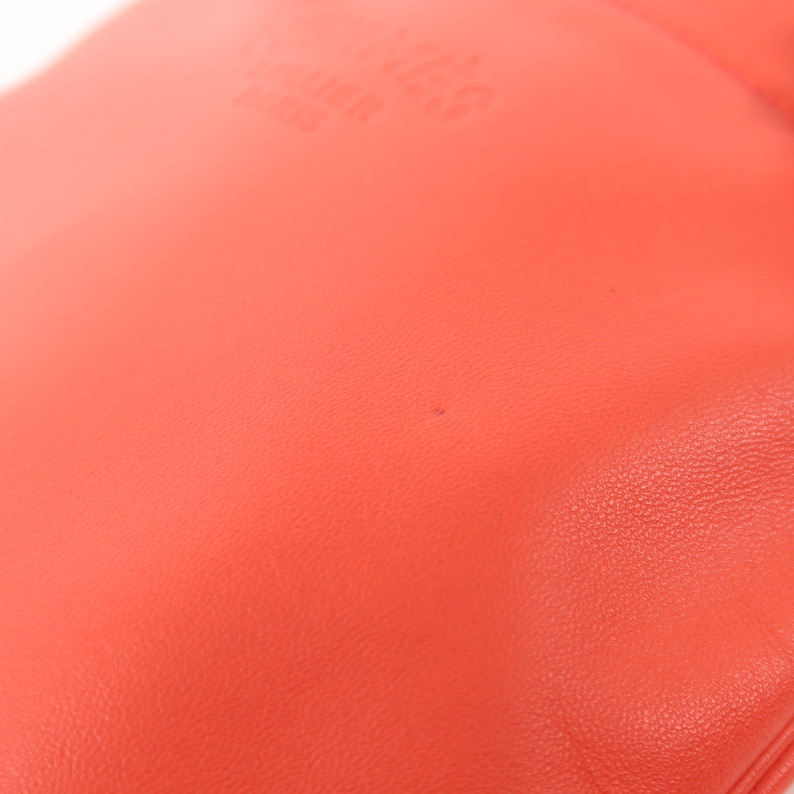 HERMES Swift皮革Aline Mini銀扣肩背袋Rouge Indien