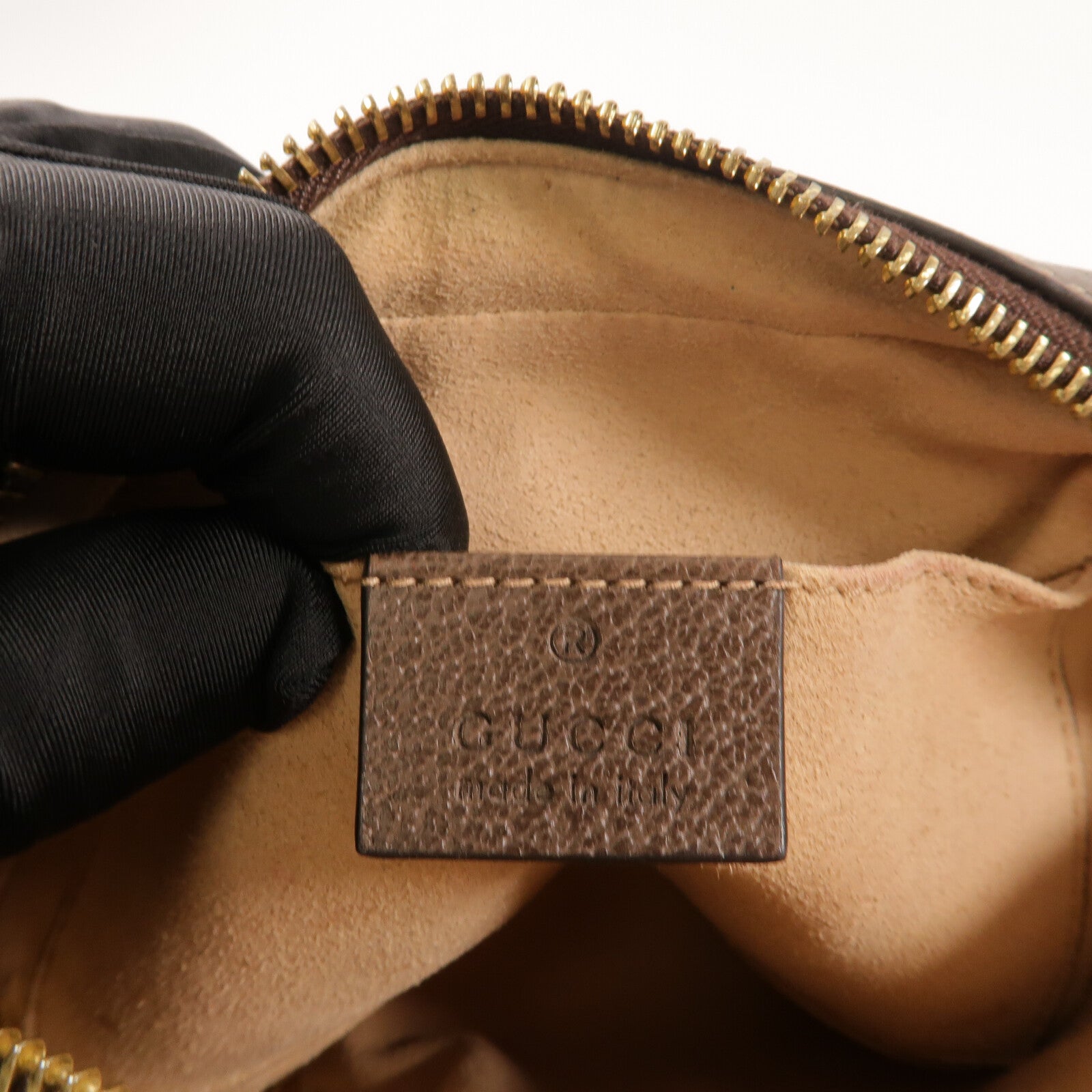 GUCCI 塗層帆布Ophidia Mini肩背袋