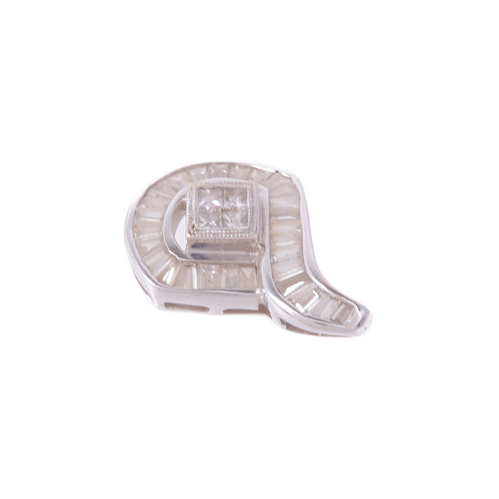 JEWELRY 18K白金Diamond Pandent鑽石吊墜