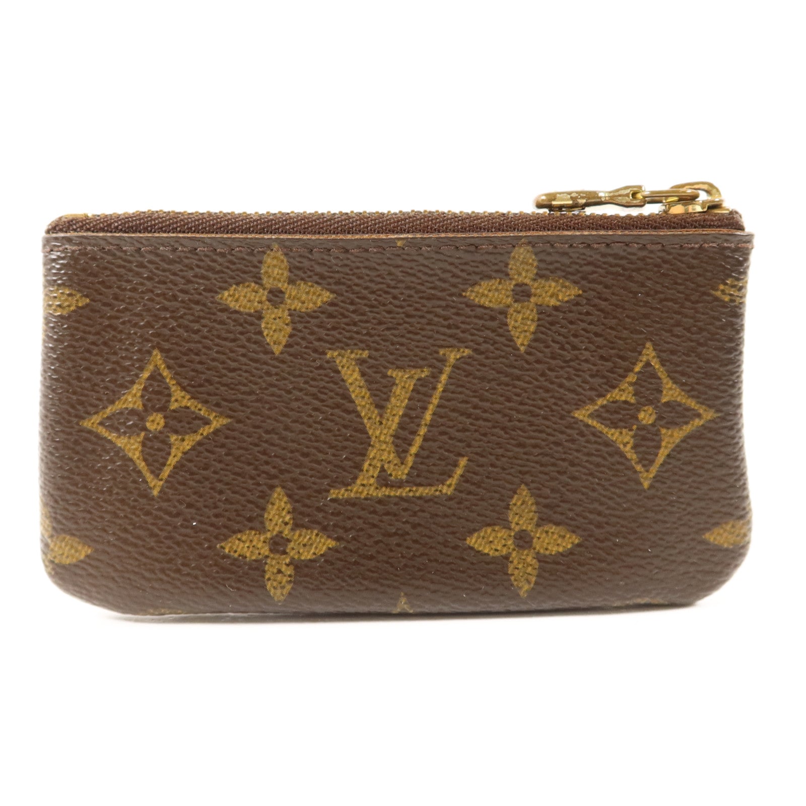 LOUIS VUITTON Monogram Key Pouch金扣鎖匙包