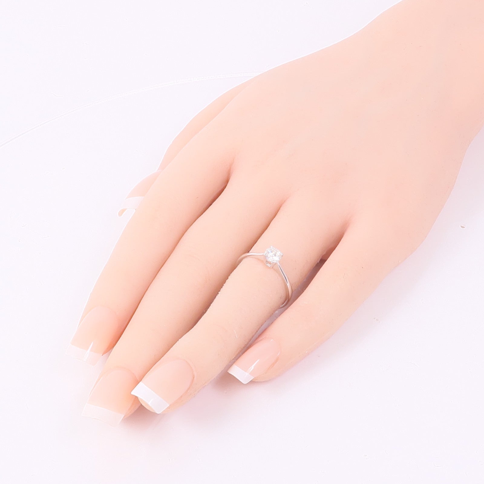 JEWELRY 18K白金Diamond Ring鑽石戒指US#6.25