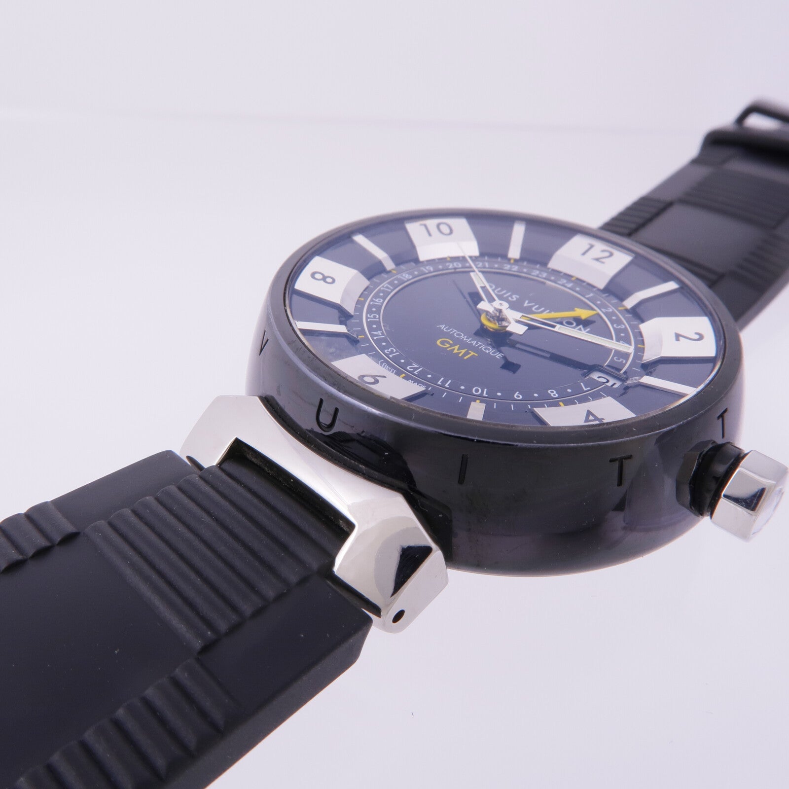 LOUIS VUITTON Tambour GMT Q113K