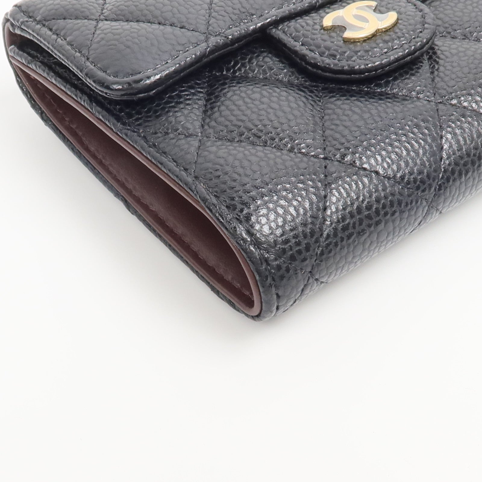 CHANEL 牛皮皮革Classic Small Flap Wallet錢包