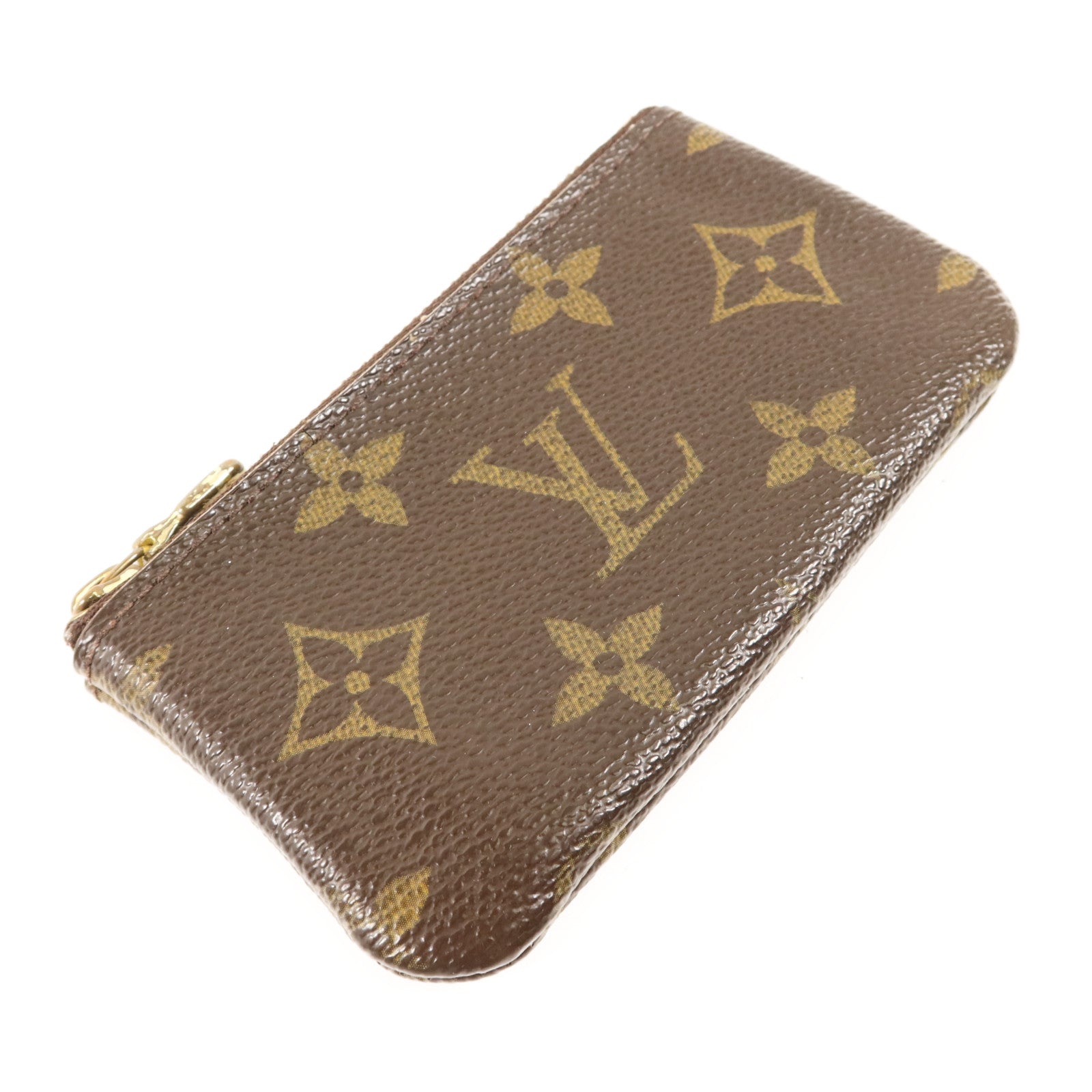 LOUIS VUITTON Monogram Key Pouch金扣鎖匙包