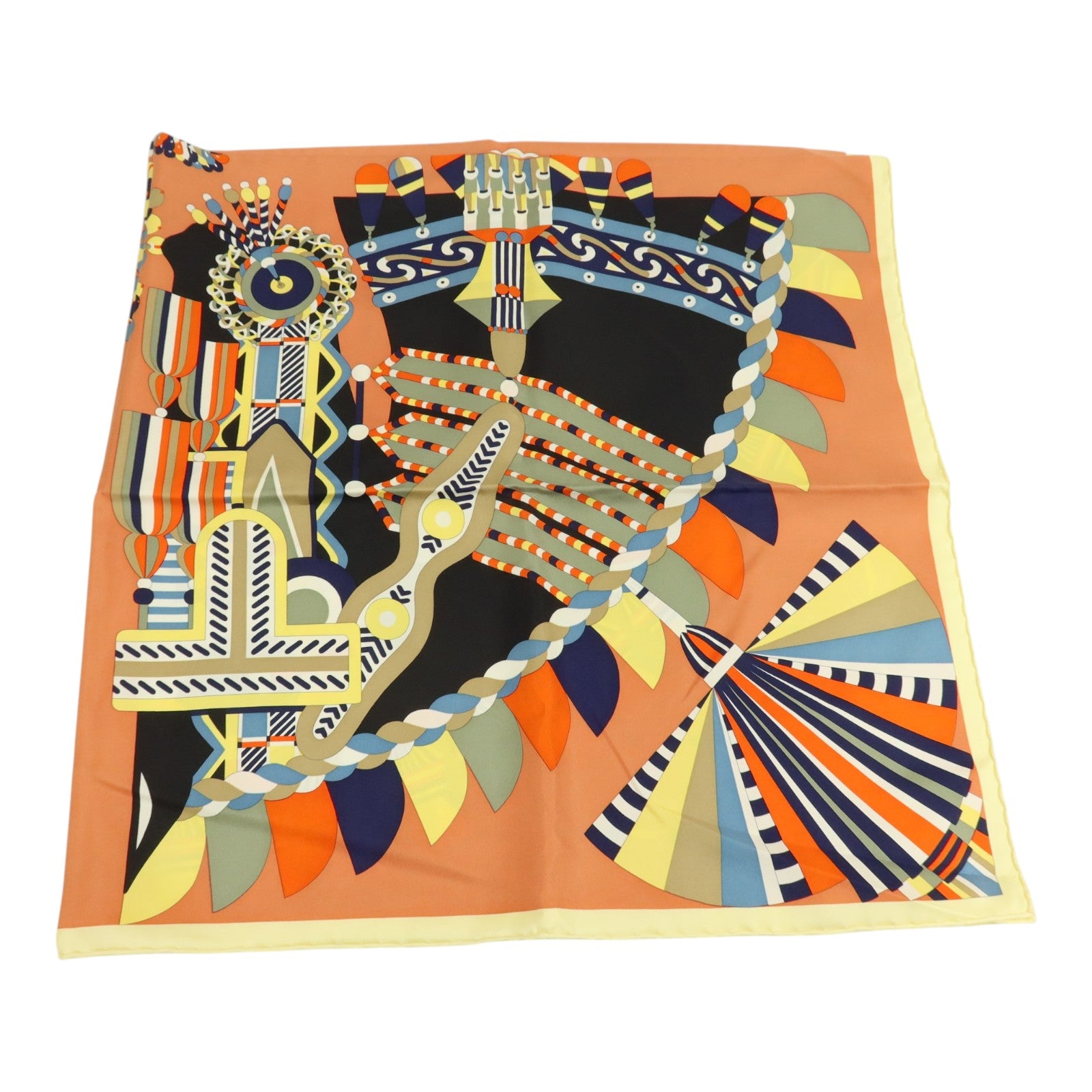 HERMES 絲質Scarf 90x90cm絲巾