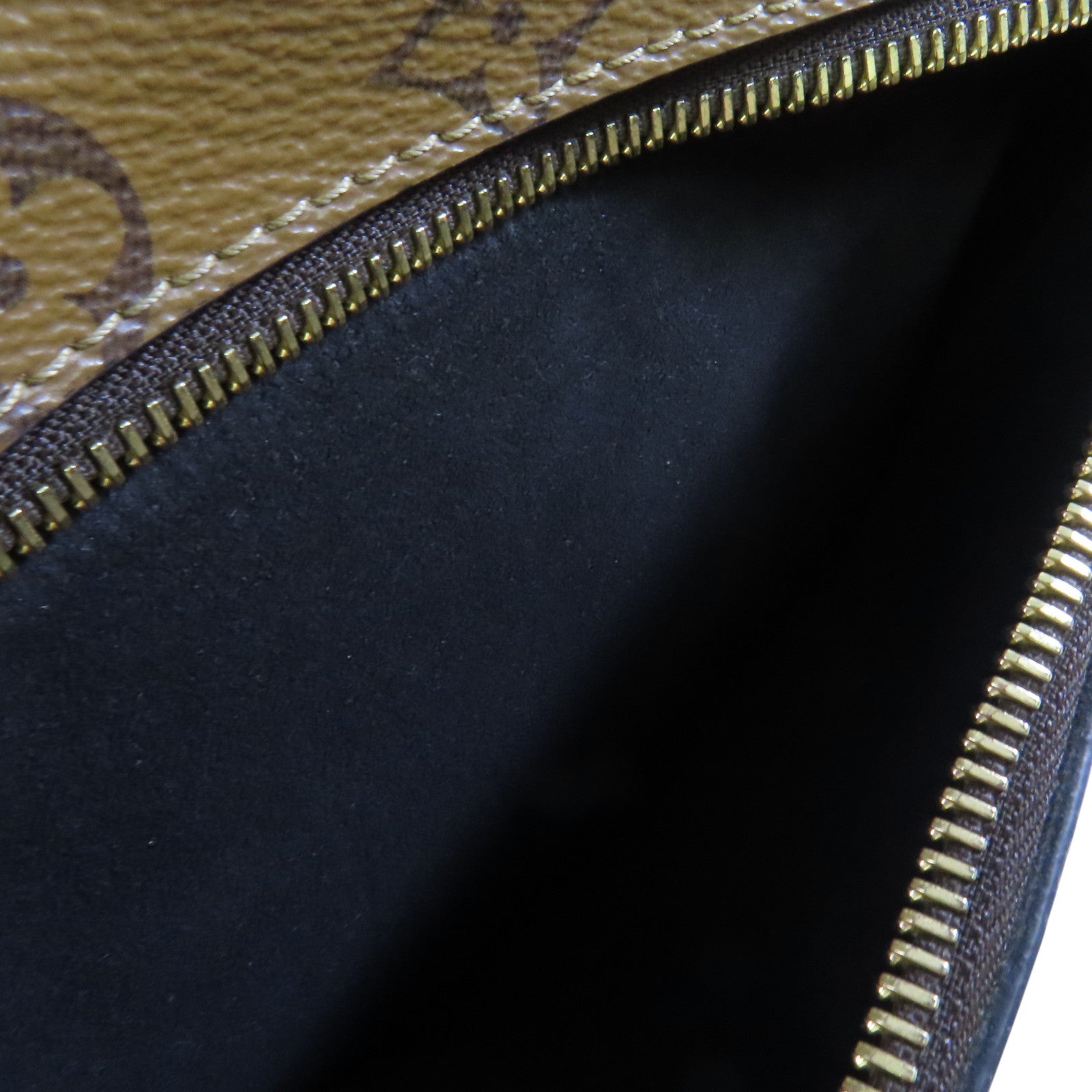 LOUIS VUITTON Monogram Reverse Pochette Metis金扣手挽肩背兩用袋