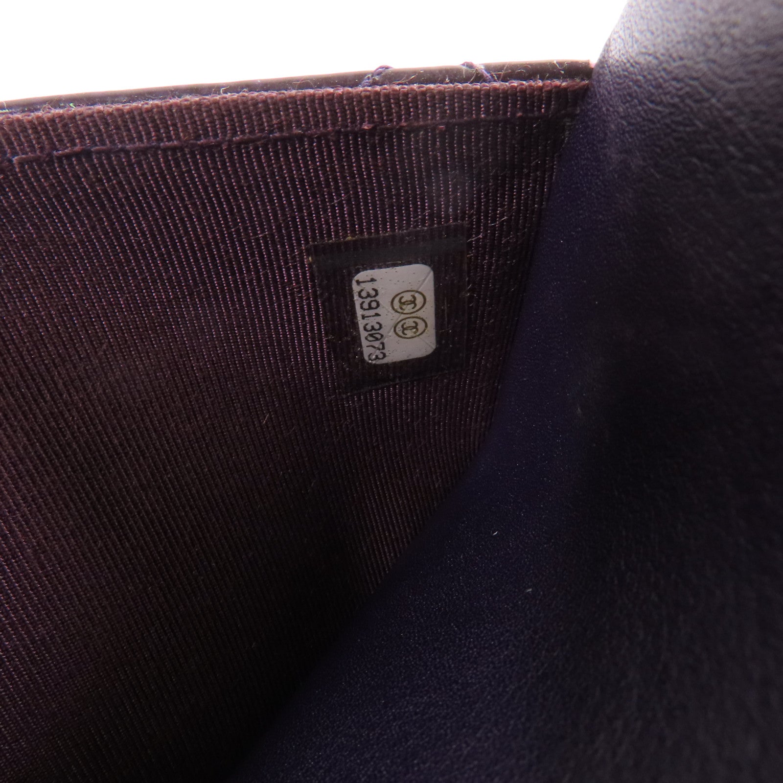 CHANEL 漆皮皮革2.55 Wallet On Chain鏈帶肩背袋