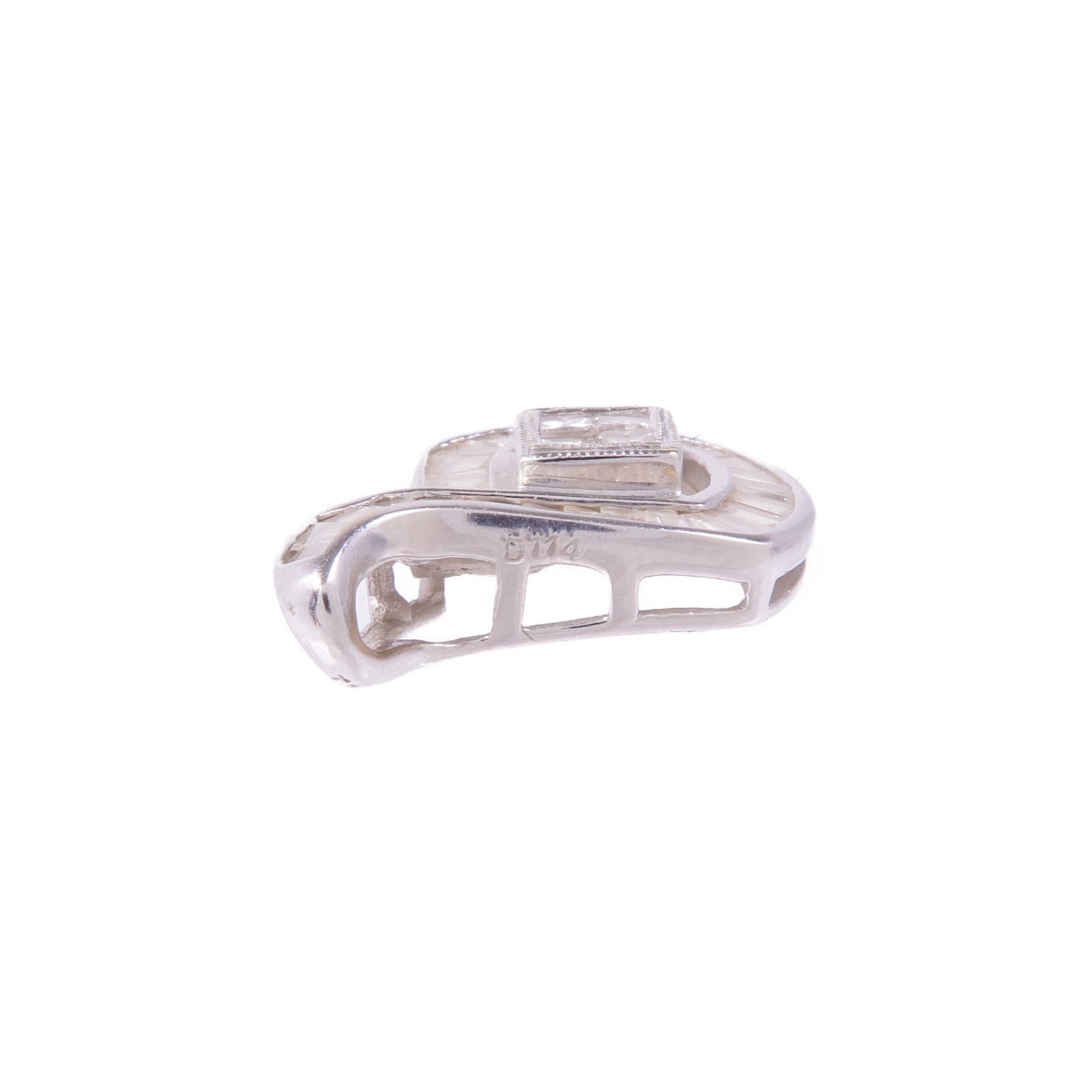 JEWELRY 【激減優惠】18K白金Diamond Pandent鑽石吊墜