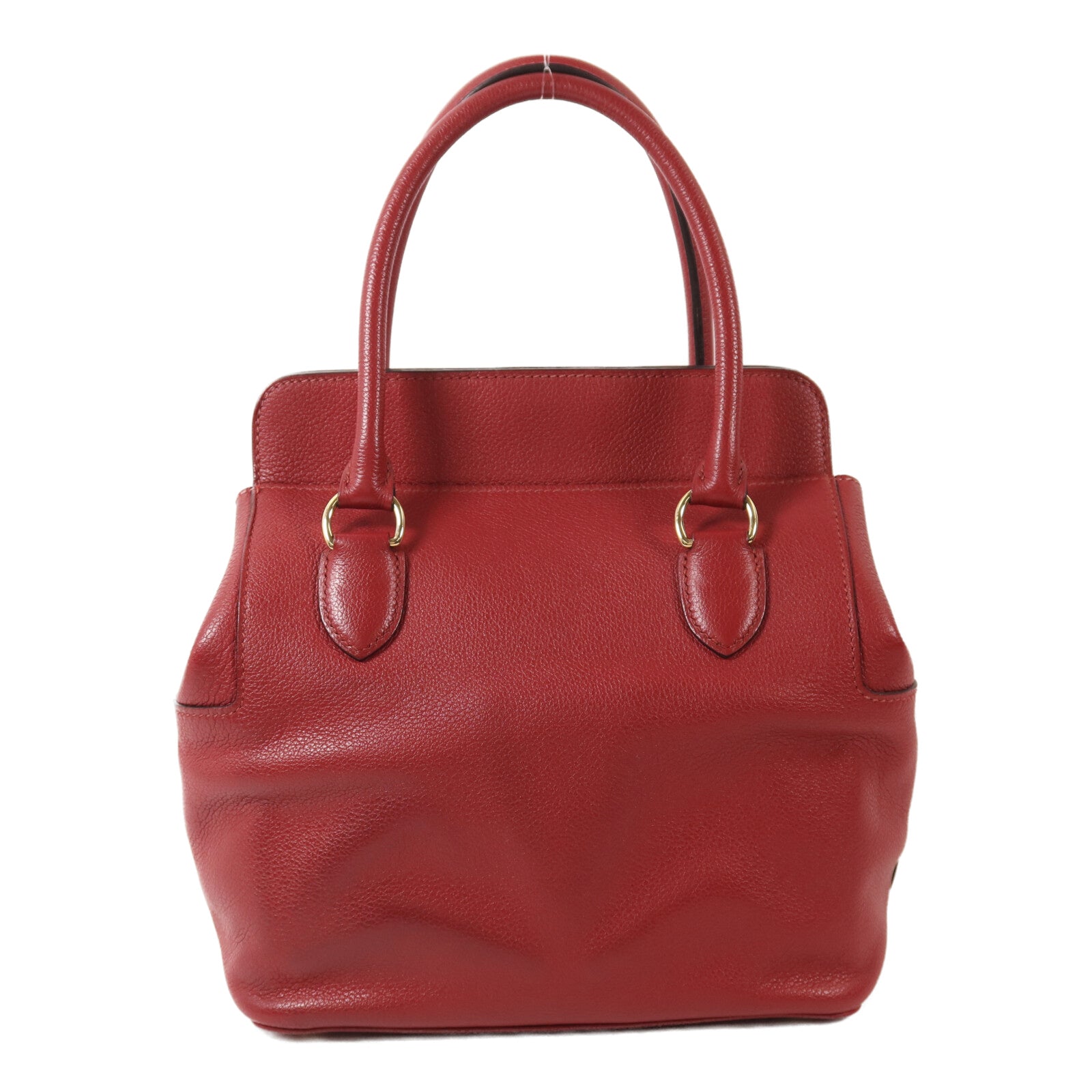 HERMES Evercolor皮革Tool Box 20金扣手挽肩背兩用袋Rouge Grenade