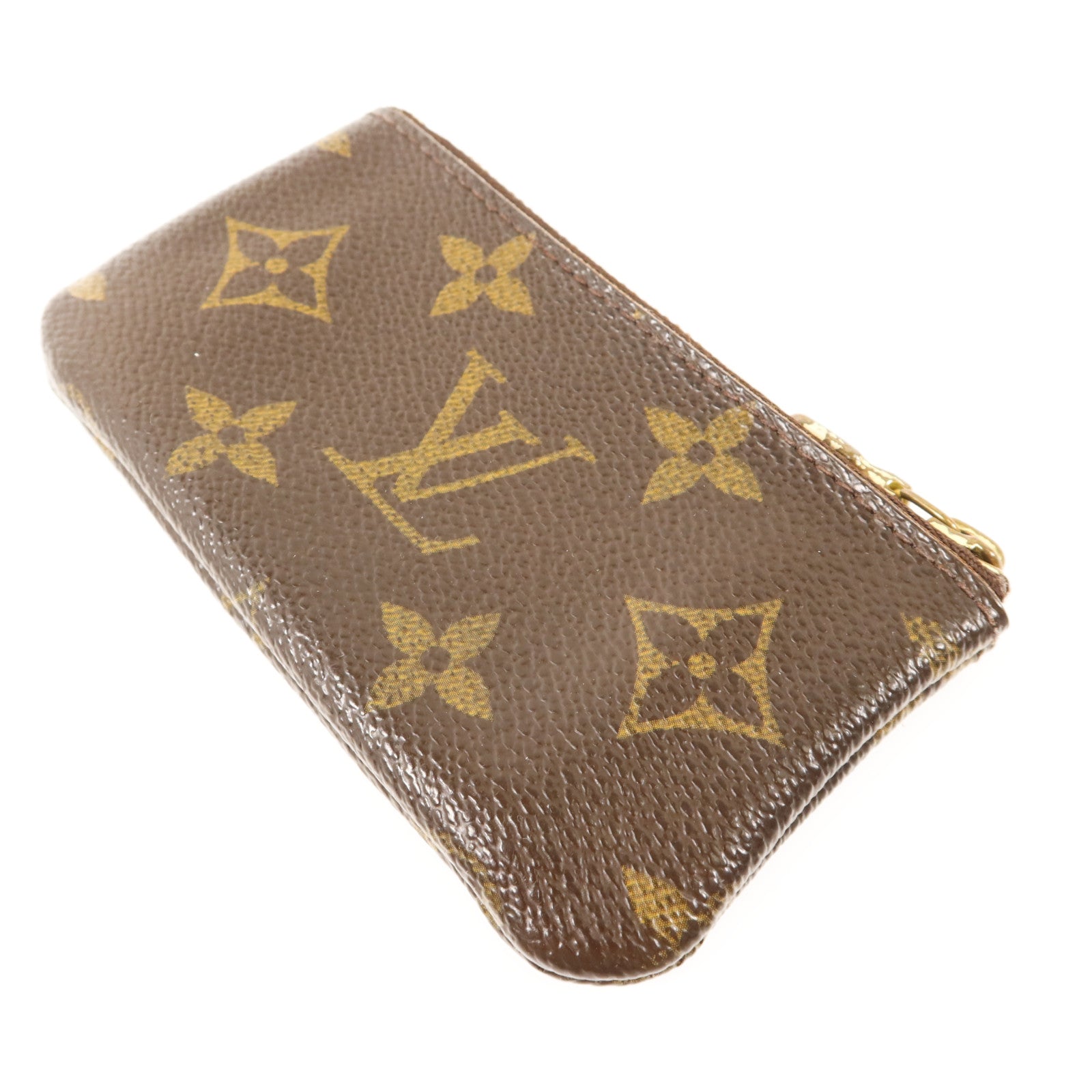 LOUIS VUITTON Monogram Key Pouch金扣鎖匙包