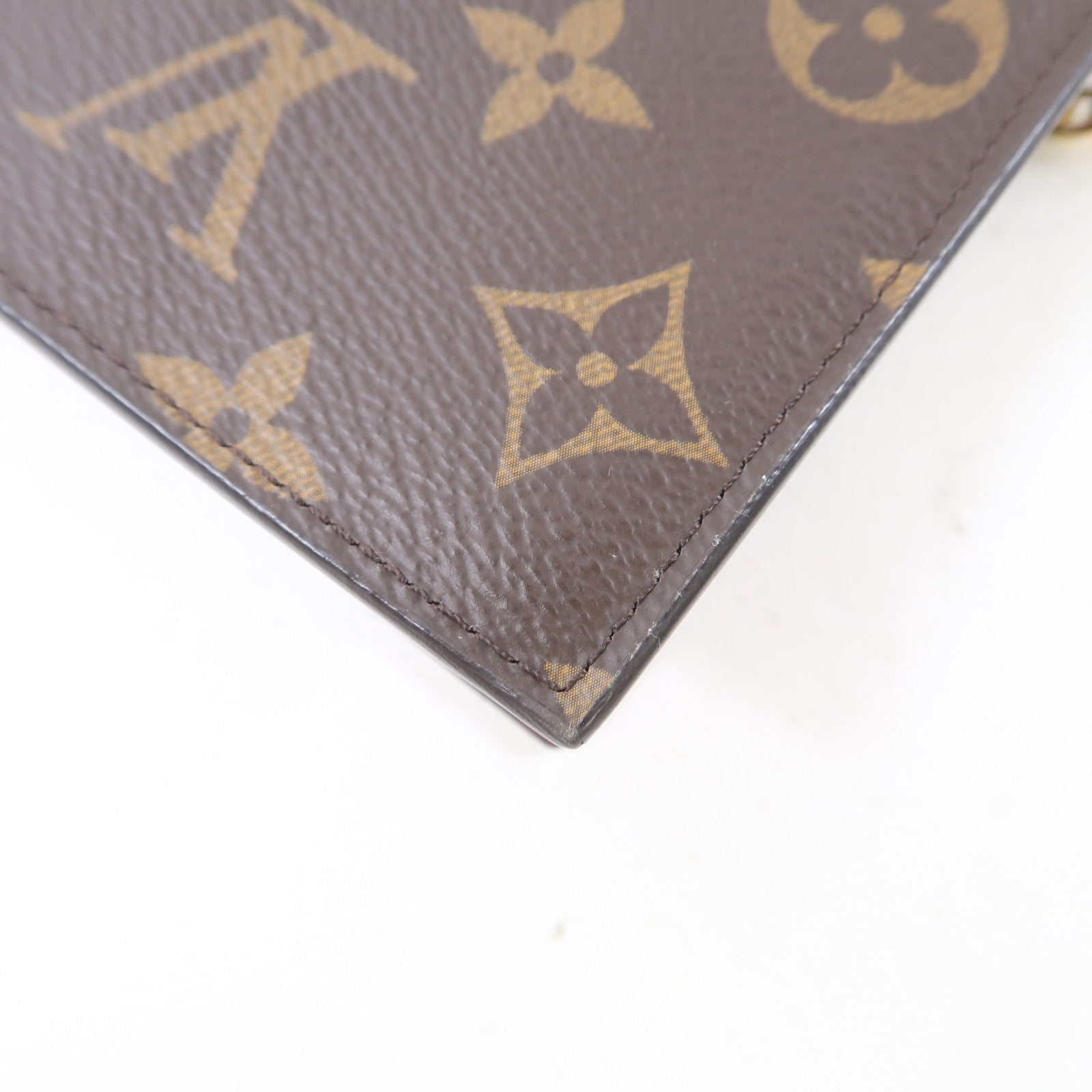 LOUIS VUITTON LV GHW Portefeuille Flore Chain Shoulder Bag M69578 Monogram Brown