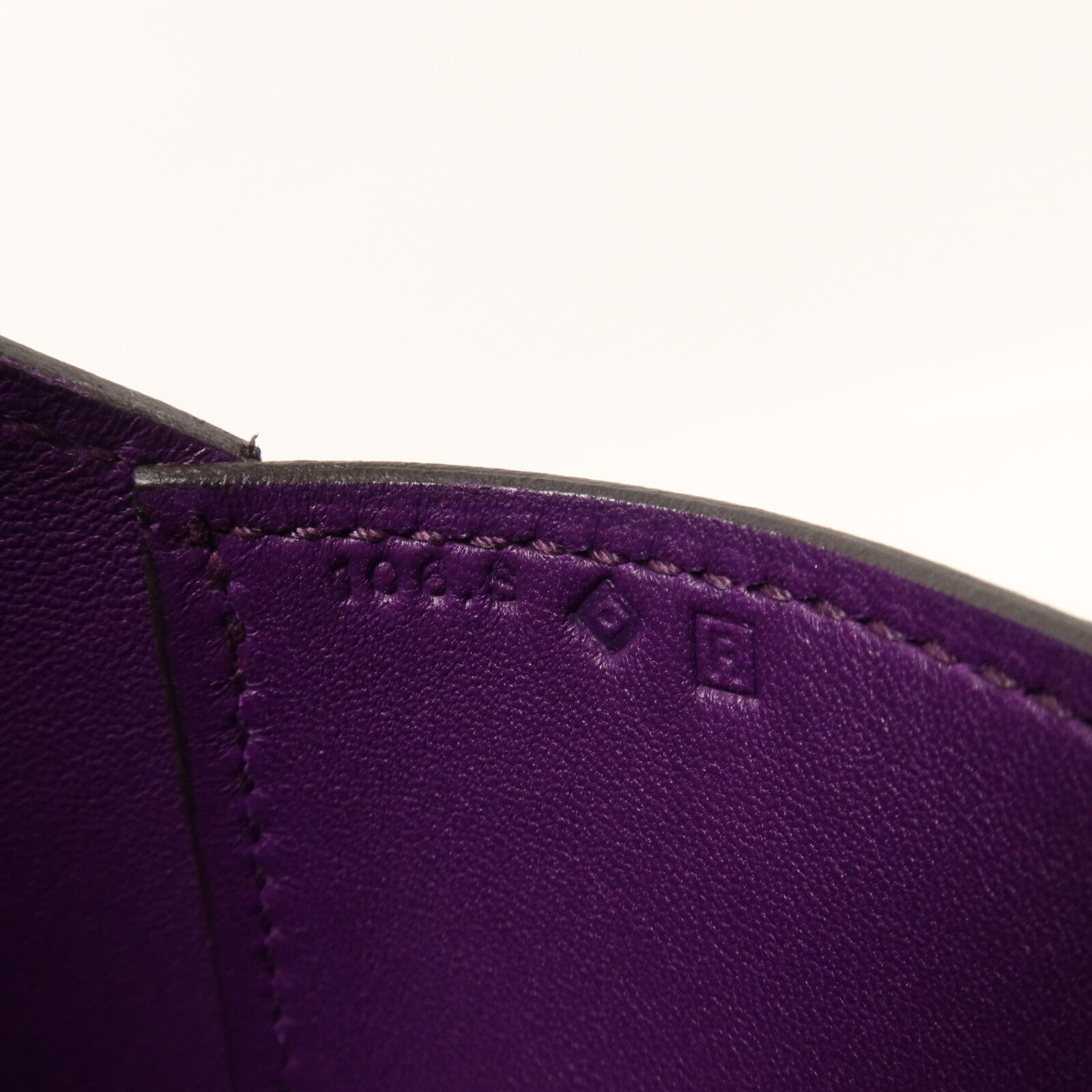 HERMES Evercolor皮革Plitplat Clutch手拿包Anemone