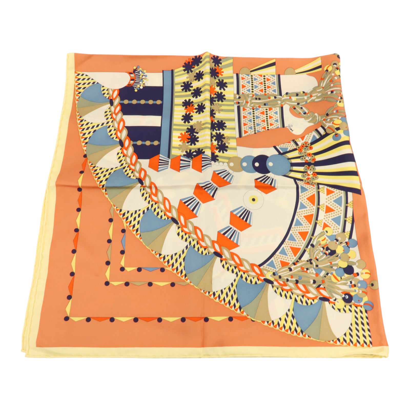 HERMES 絲質Scarf 90x90cm絲巾