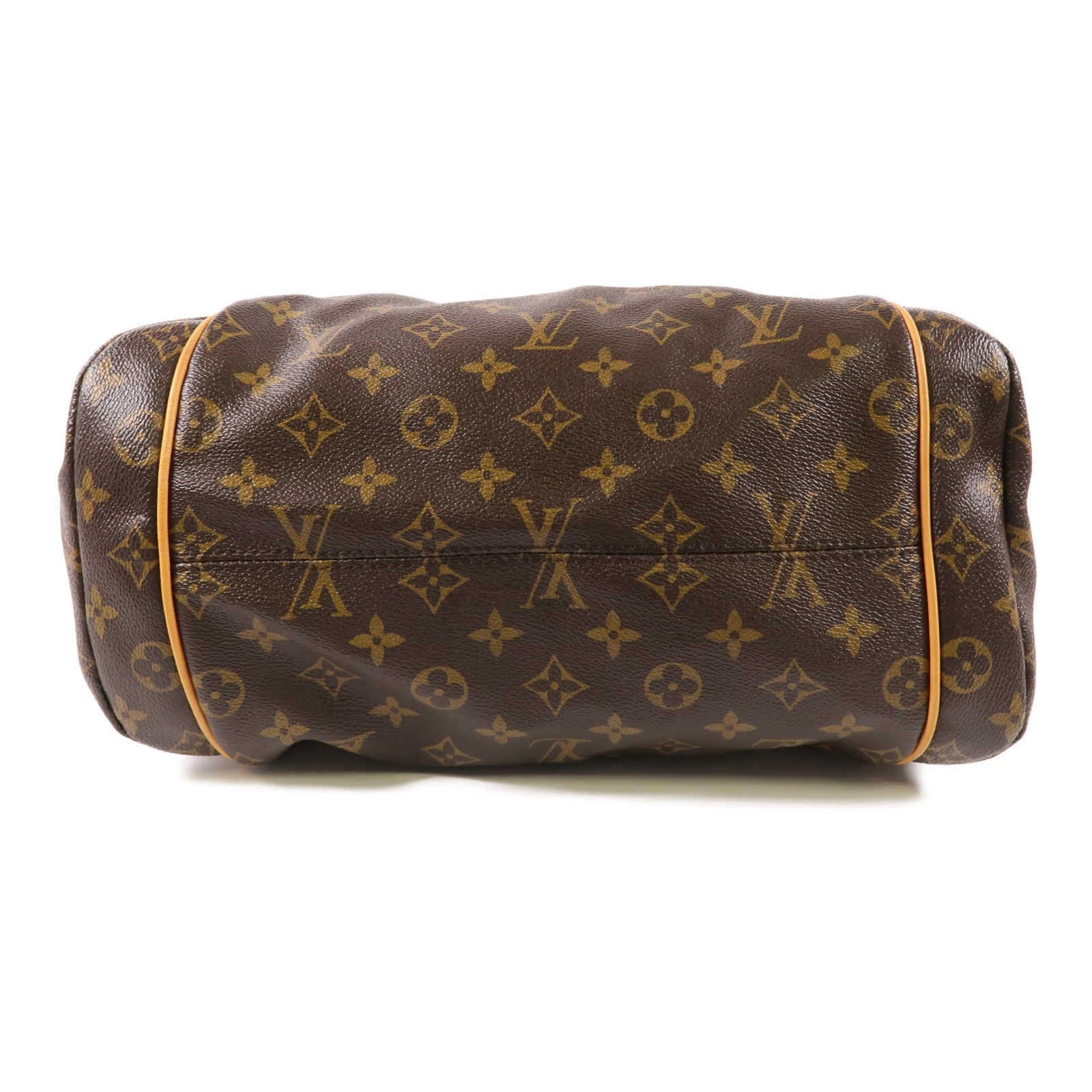 LOUIS VUITTON LV GHW Totally MM Shoulder Tote Bag M56689 Monogram Brown