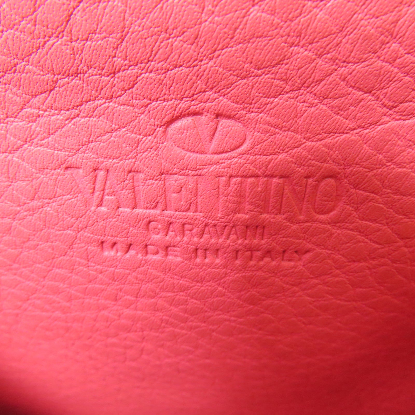 Valentino 【激減優惠】牛皮皮革Chain Shoulder Bag金扣鏈帶肩背袋