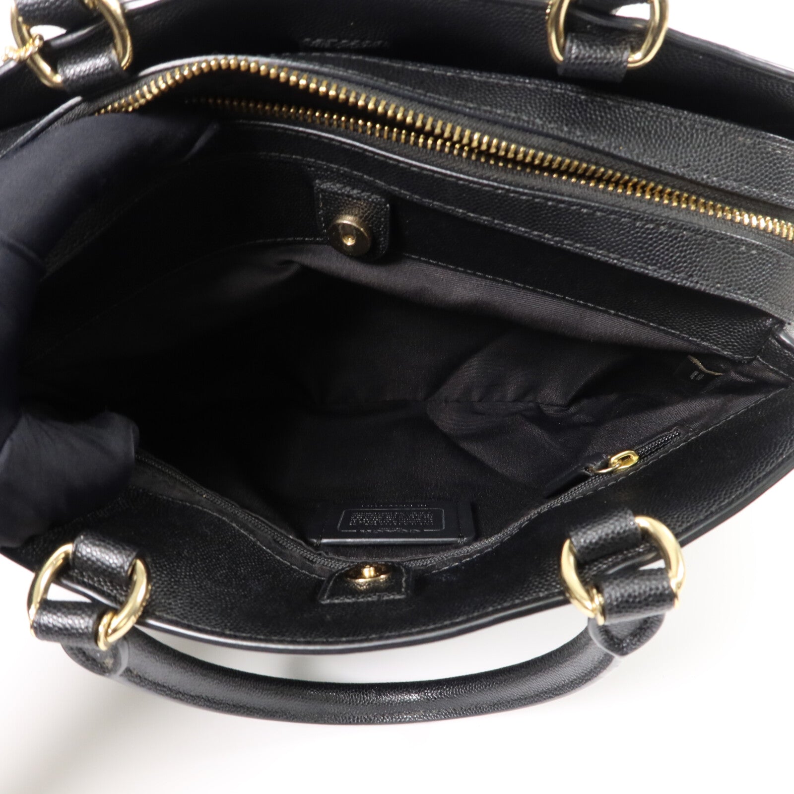 COACH 牛皮皮革2 Way Shoulder手挽肩背兩用袋