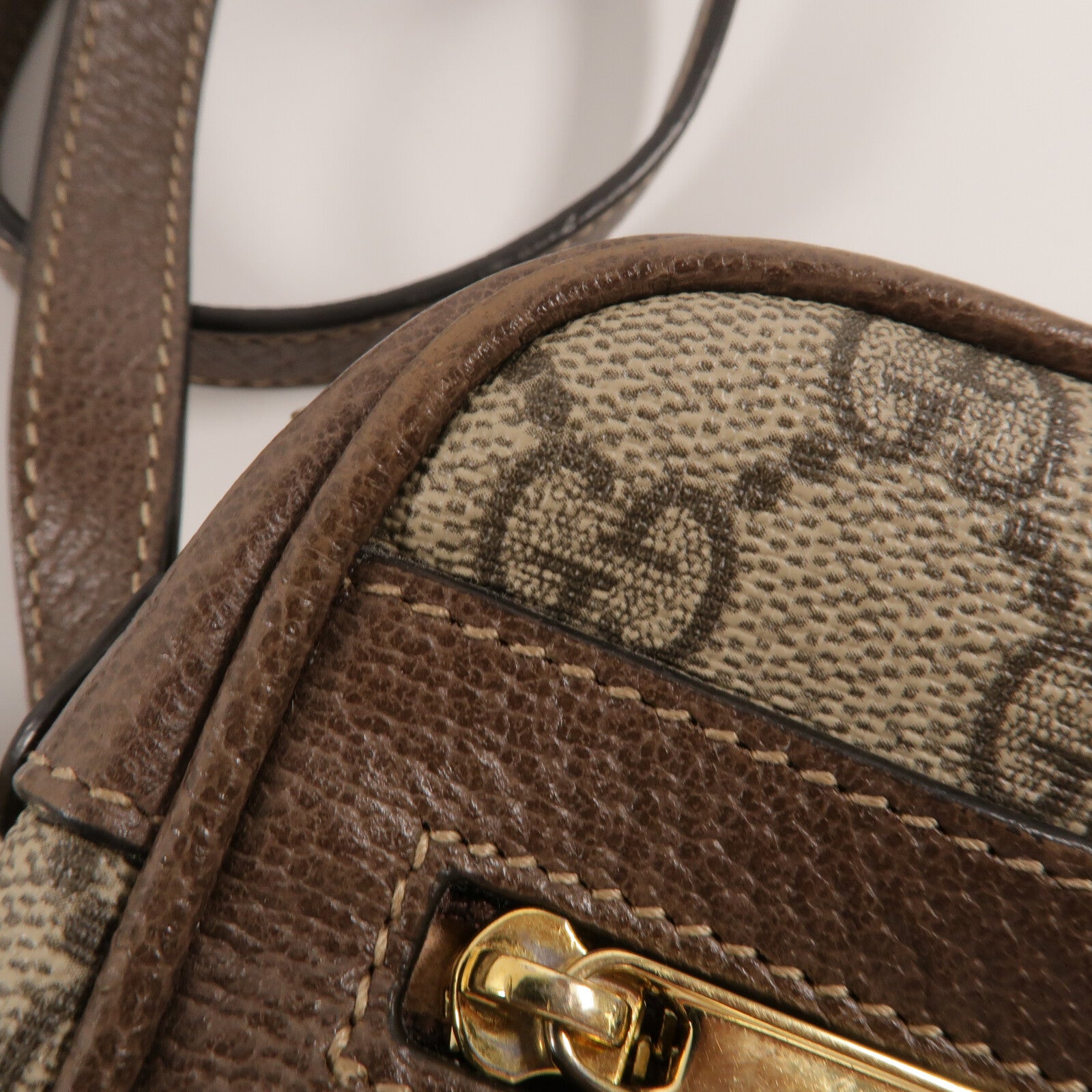 GUCCI 塗層帆布Ophidia Mini肩背袋
