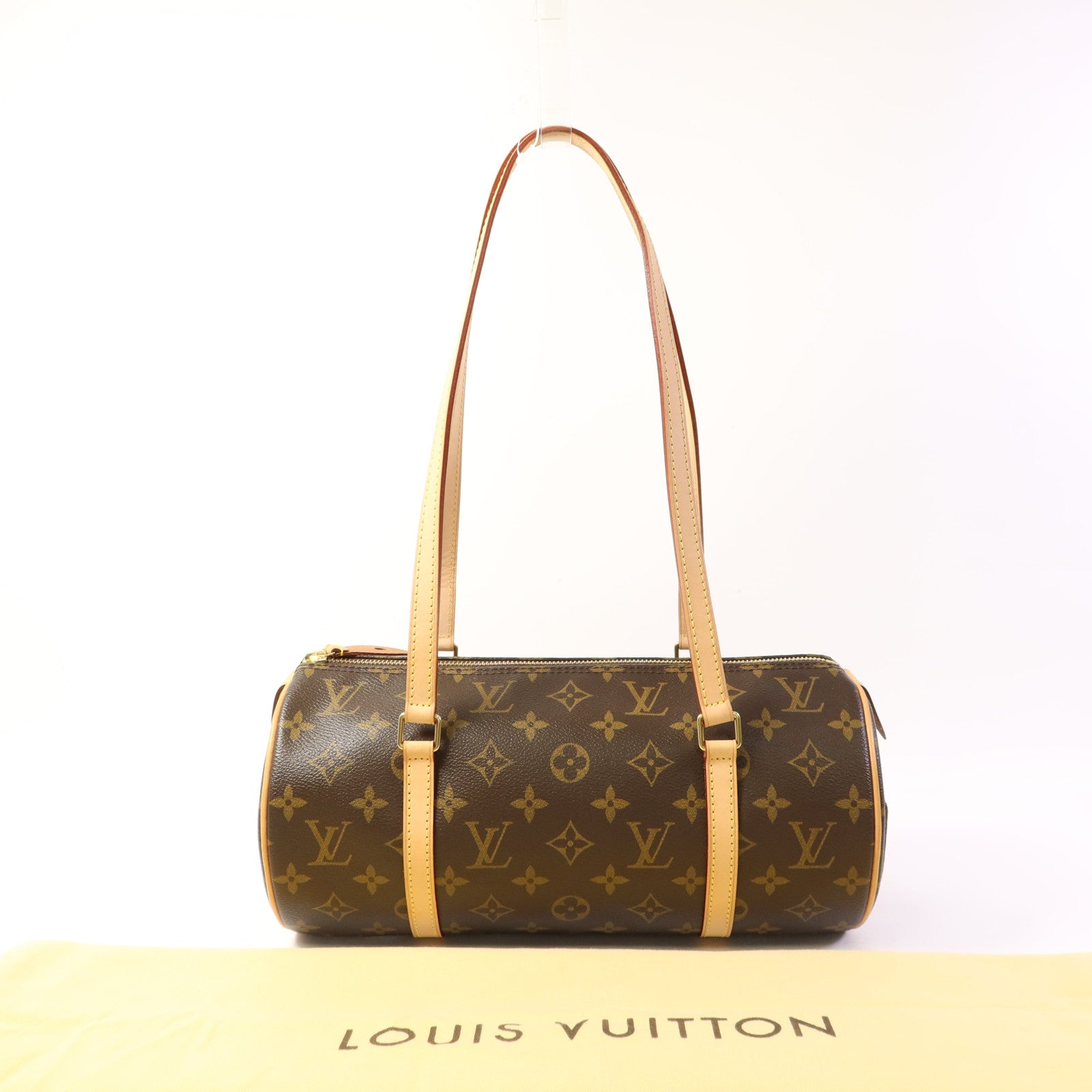 LOUIS VUITTON Monogram Papillon金扣肩背袋