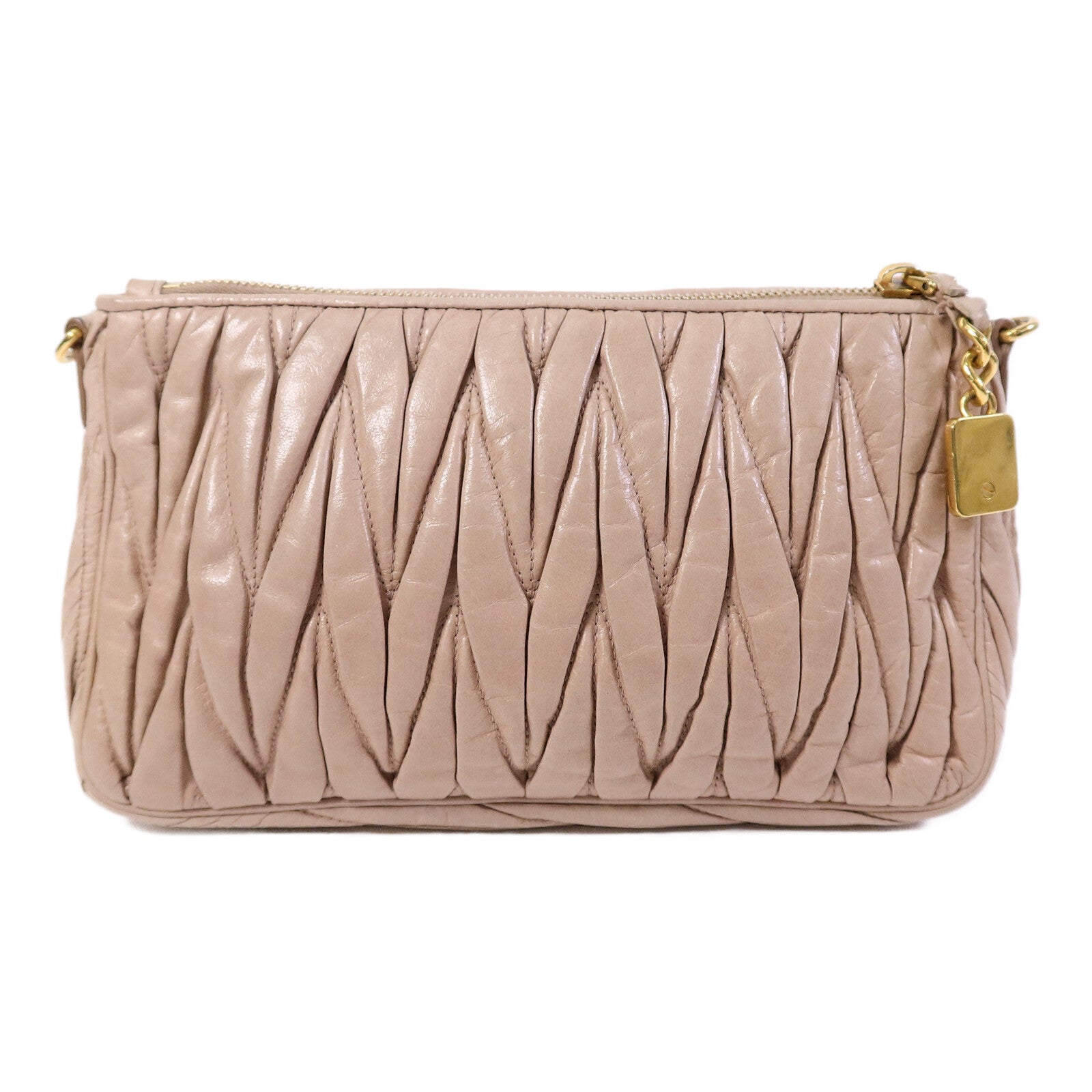 Miu Miu 牛皮皮革Shoulder Bag肩背袋